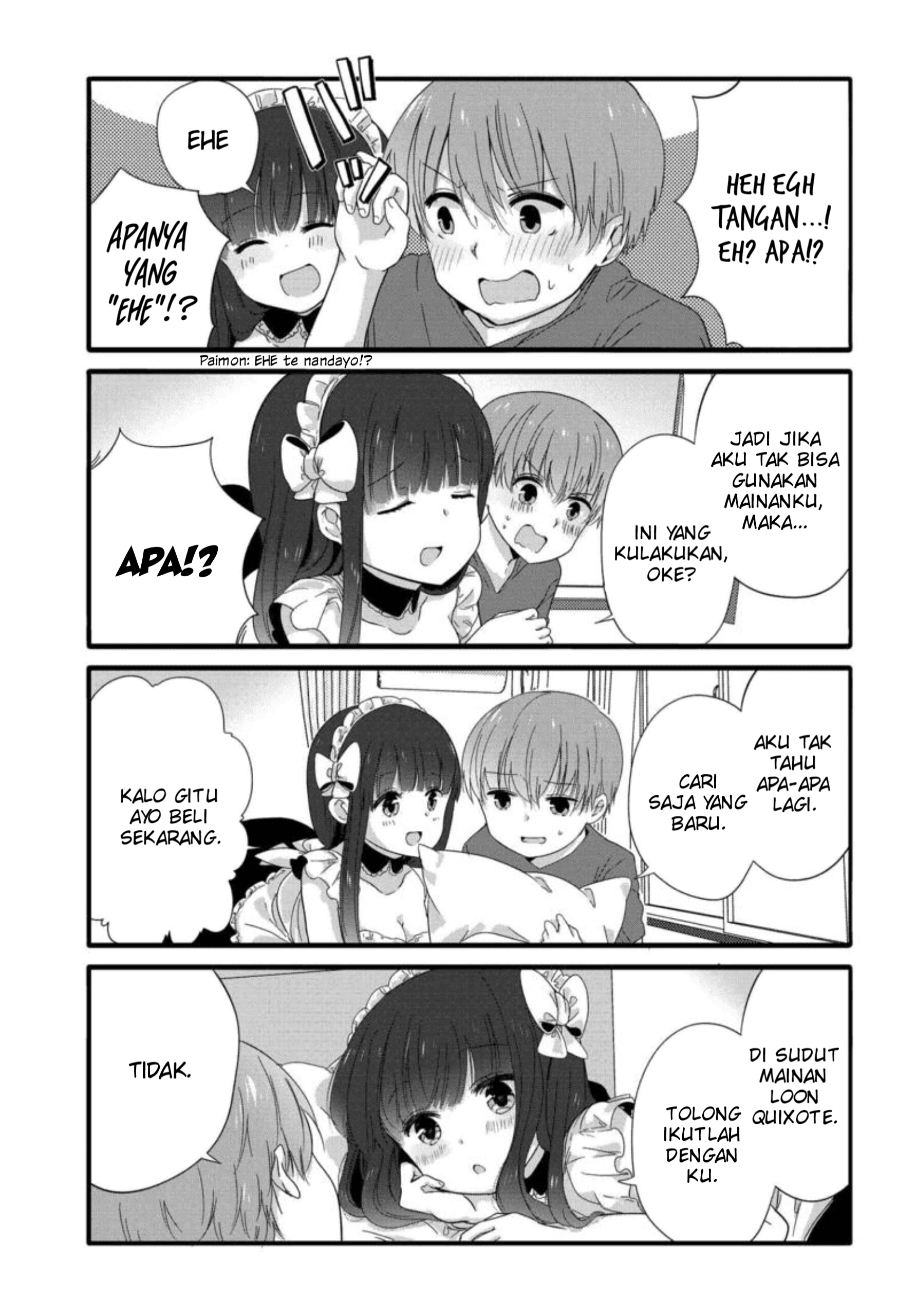 Uchi no Hentai Maid ni Osowareteru Chapter 43 - halaman 4