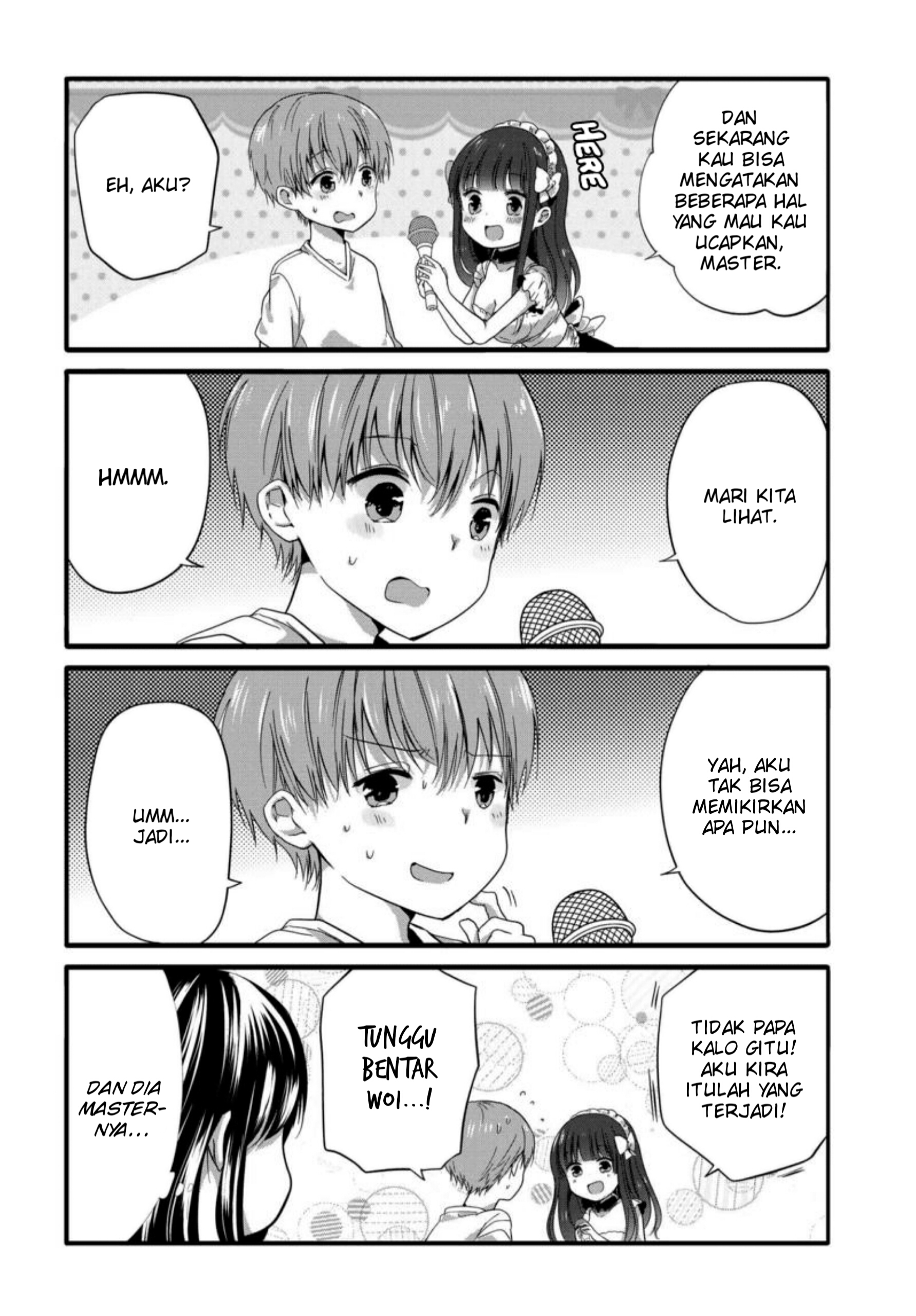 Uchi no Hentai Maid ni Osowareteru Chapter 45.5 - halaman 7