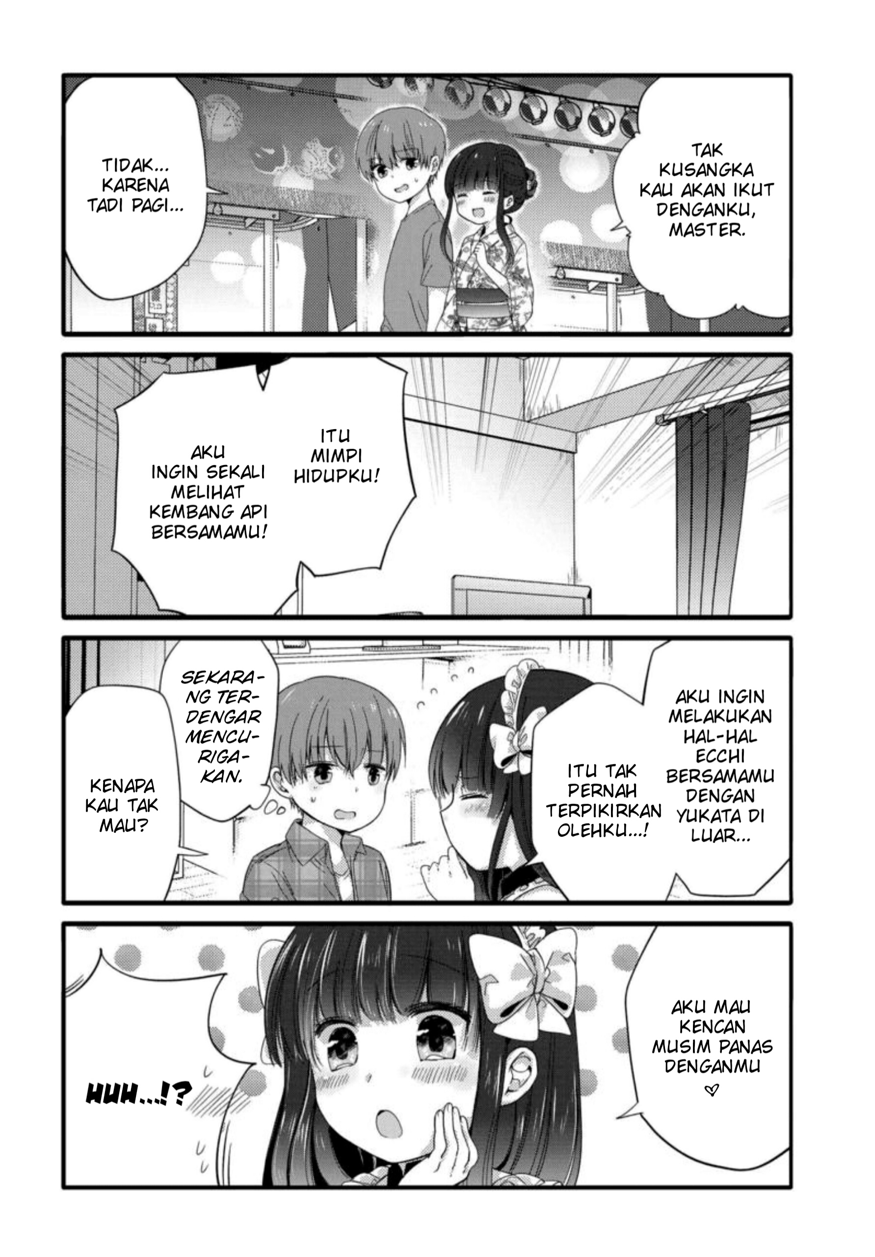 Uchi no Hentai Maid ni Osowareteru Chapter 45 - halaman 3