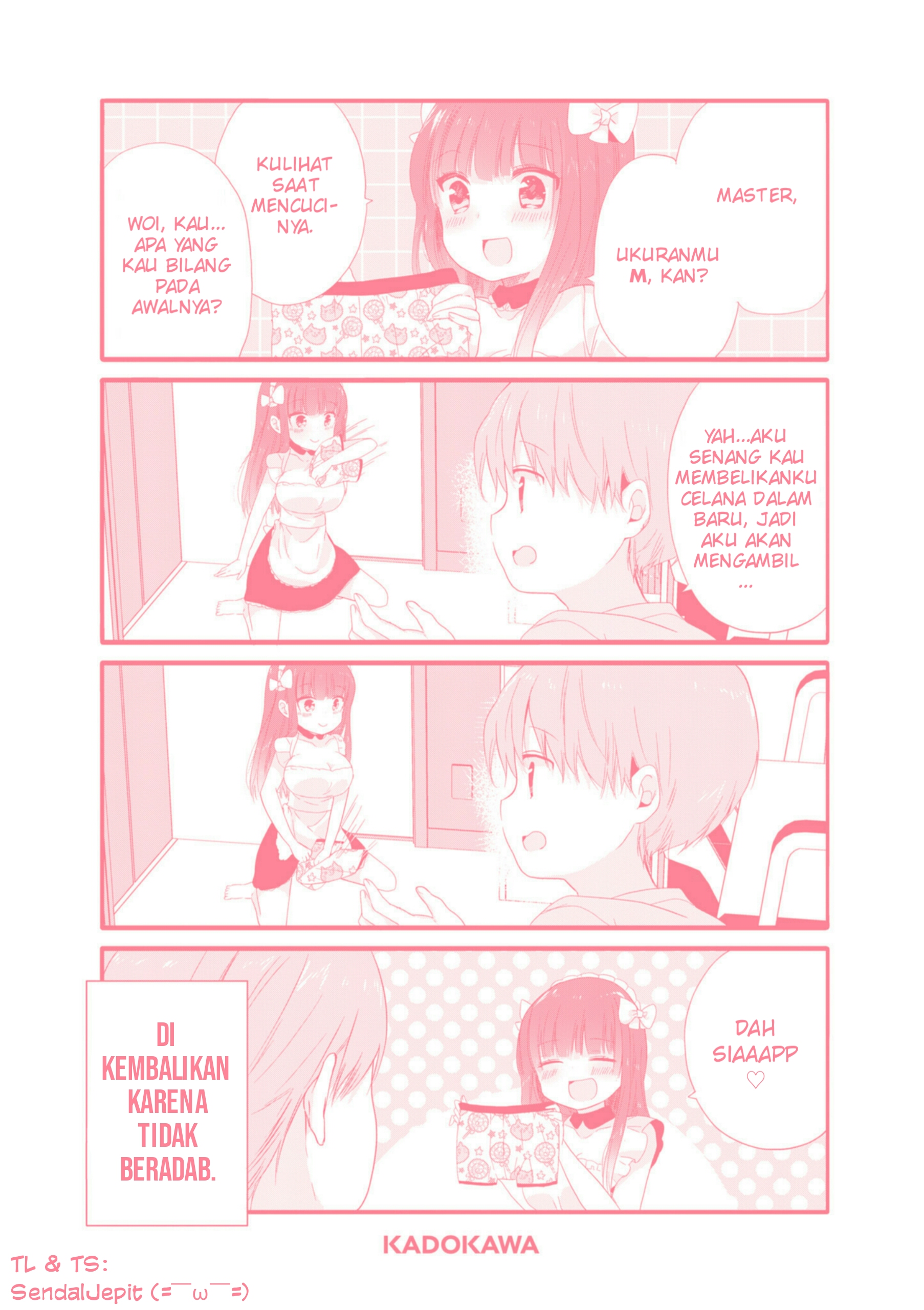 Uchi no Hentai Maid ni Osowareteru Chapter 46.6 - halaman 2