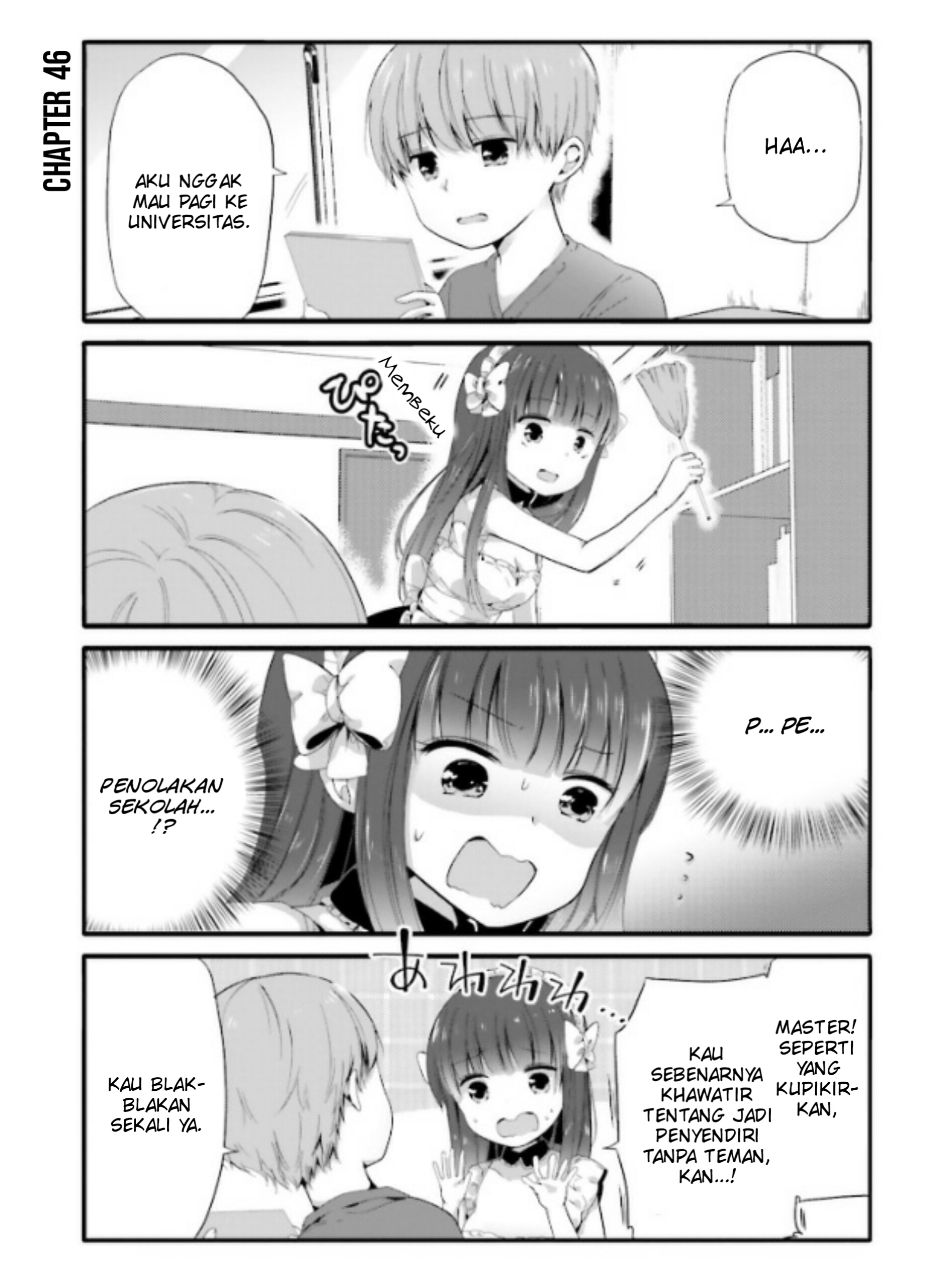 Uchi no Hentai Maid ni Osowareteru Chapter 46 - halaman 3