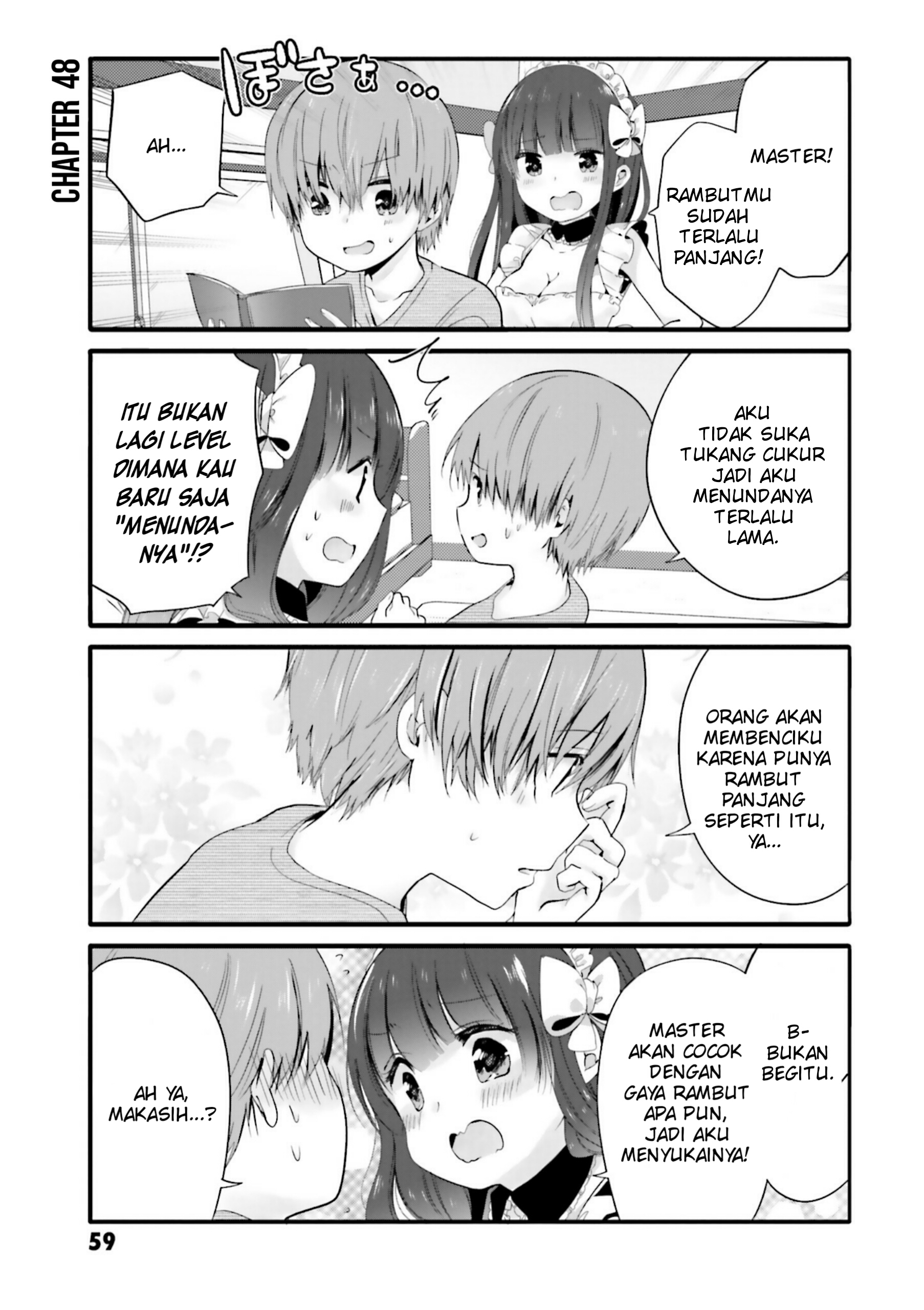 Uchi no Hentai Maid ni Osowareteru Chapter 48 - halaman 2