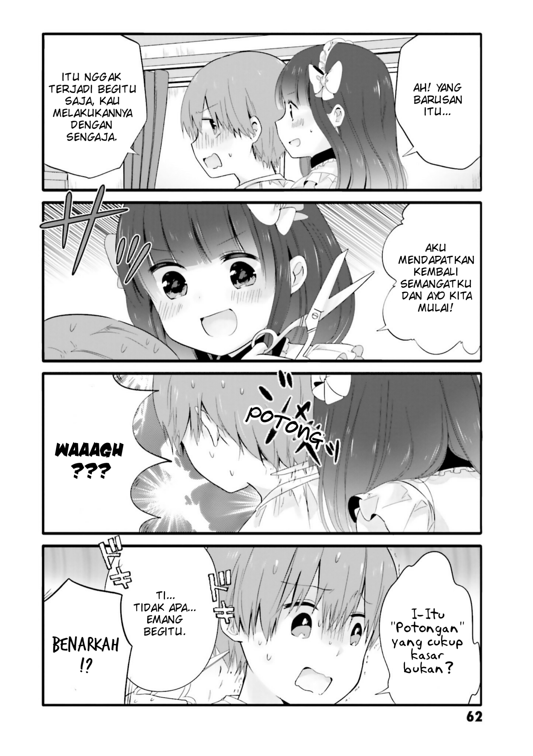 Uchi no Hentai Maid ni Osowareteru Chapter 48 - halaman 5