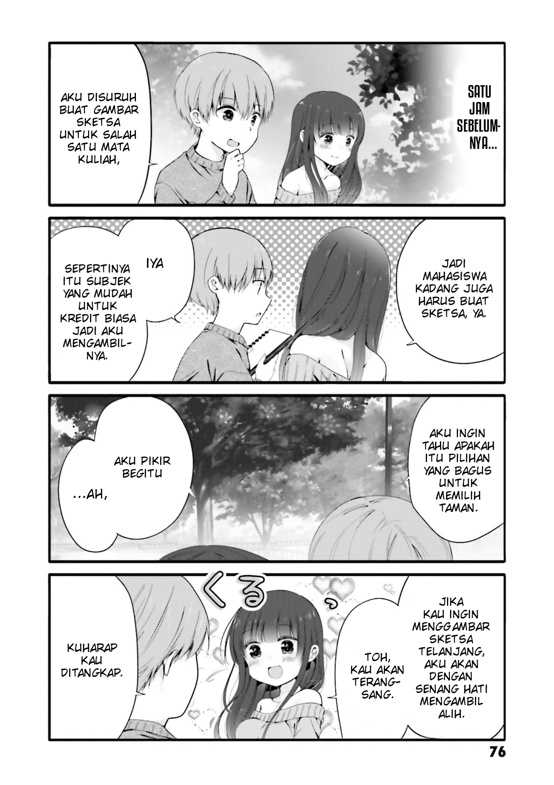 Uchi no Hentai Maid ni Osowareteru Chapter 50 - halaman 3