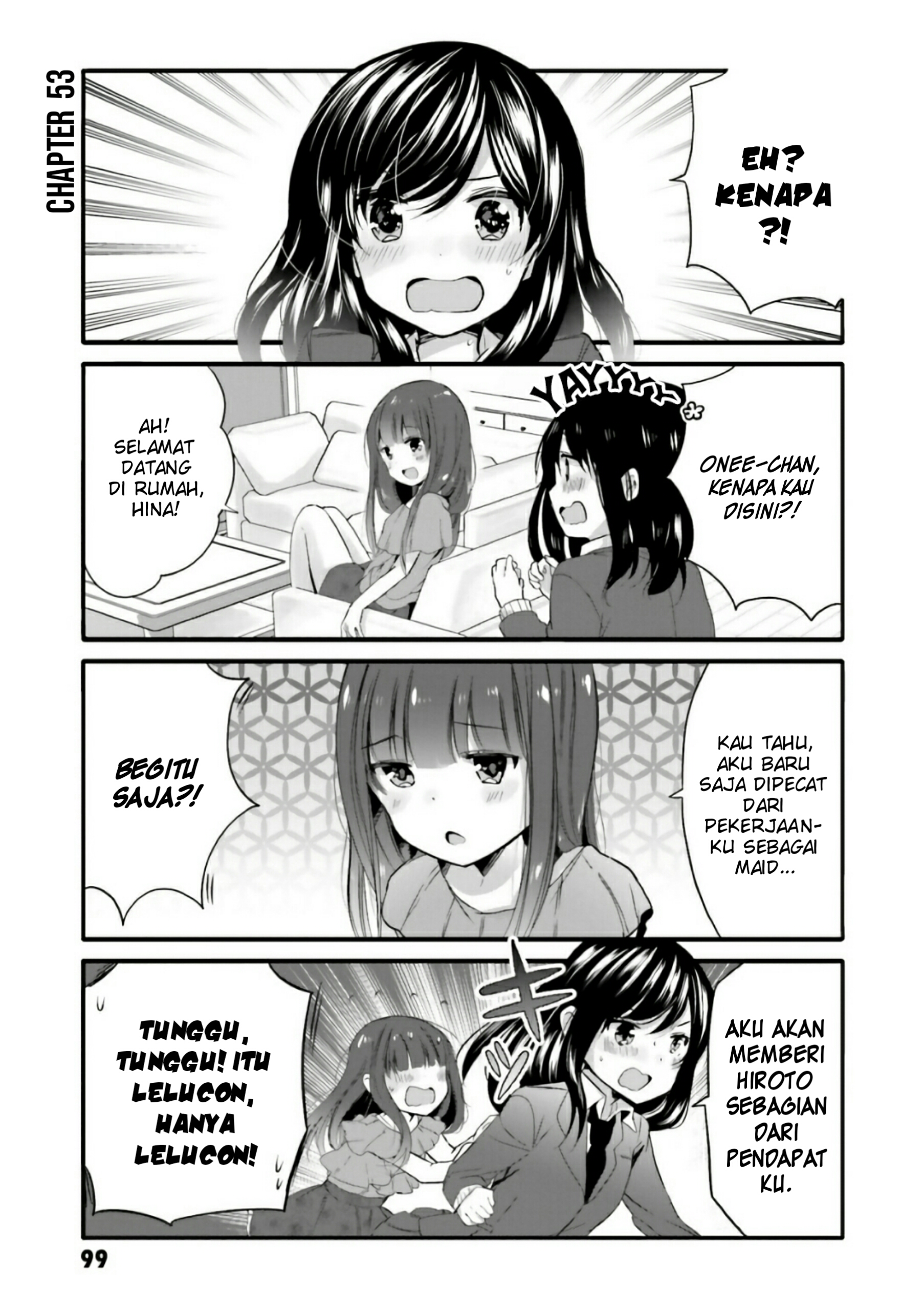 Uchi no Hentai Maid ni Osowareteru Chapter 53 - halaman 2