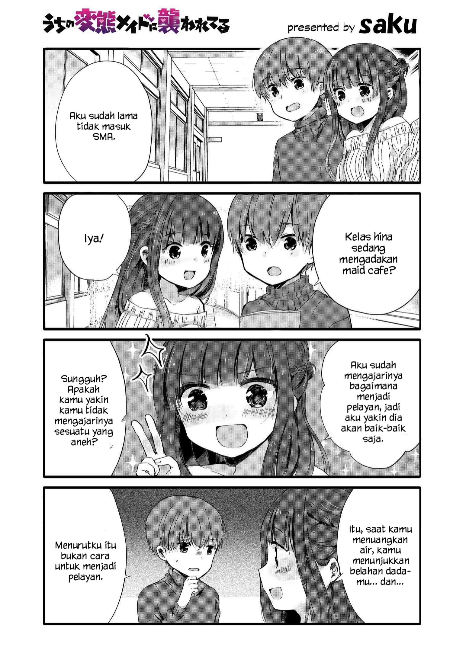 Uchi no Hentai Maid ni Osowareteru Chapter 54 - halaman 1