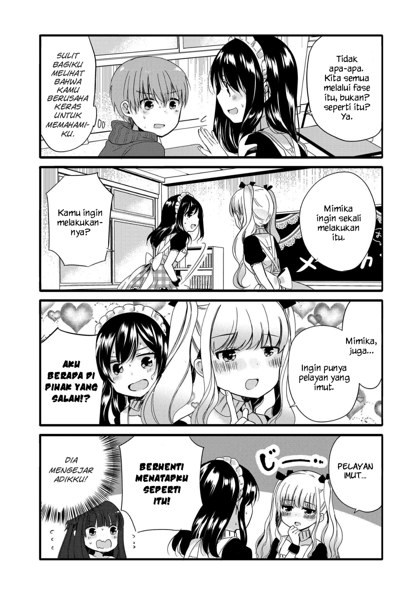 Uchi no Hentai Maid ni Osowareteru Chapter 55 - halaman 3