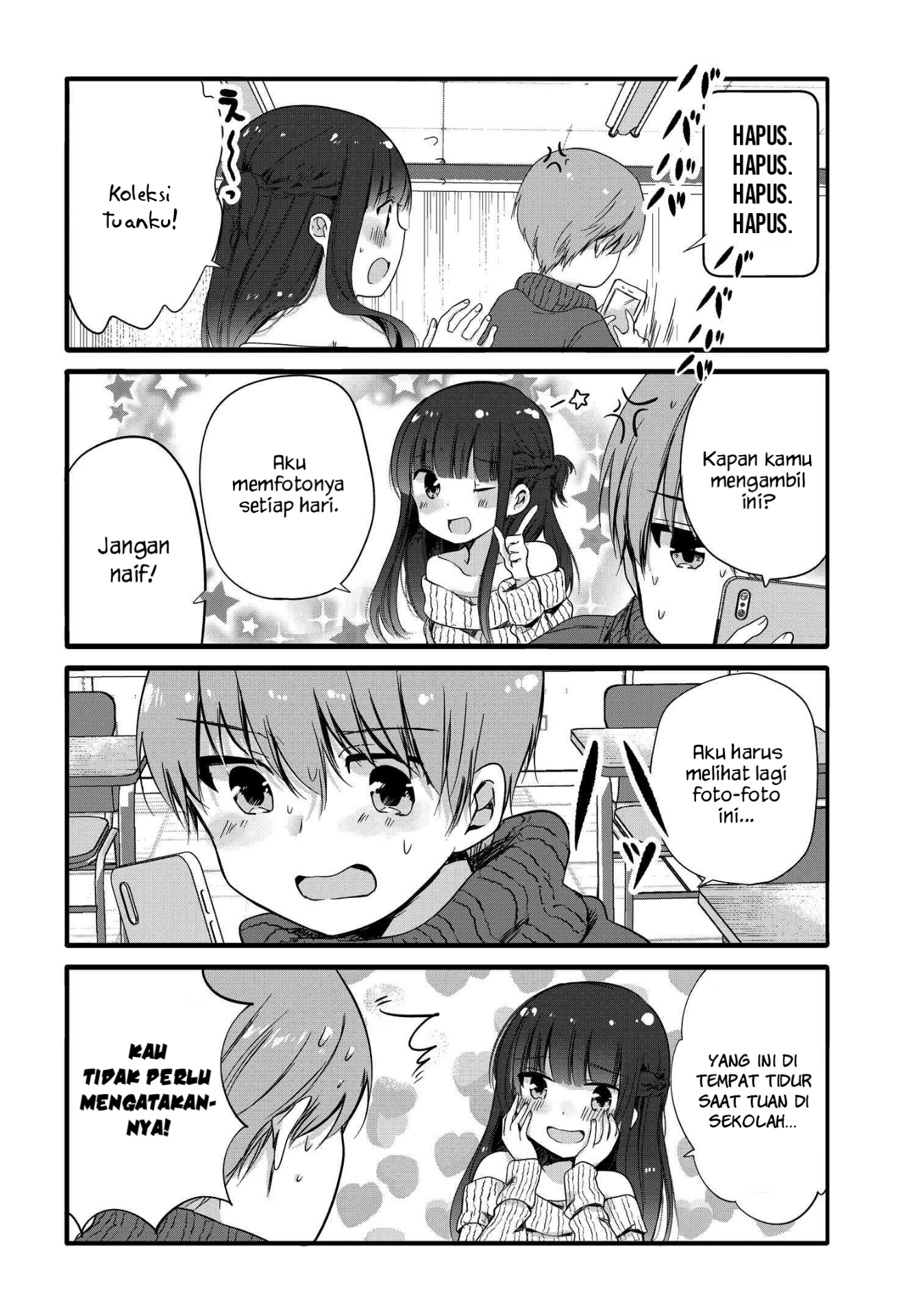 Uchi no Hentai Maid ni Osowareteru Chapter 55 - halaman 6