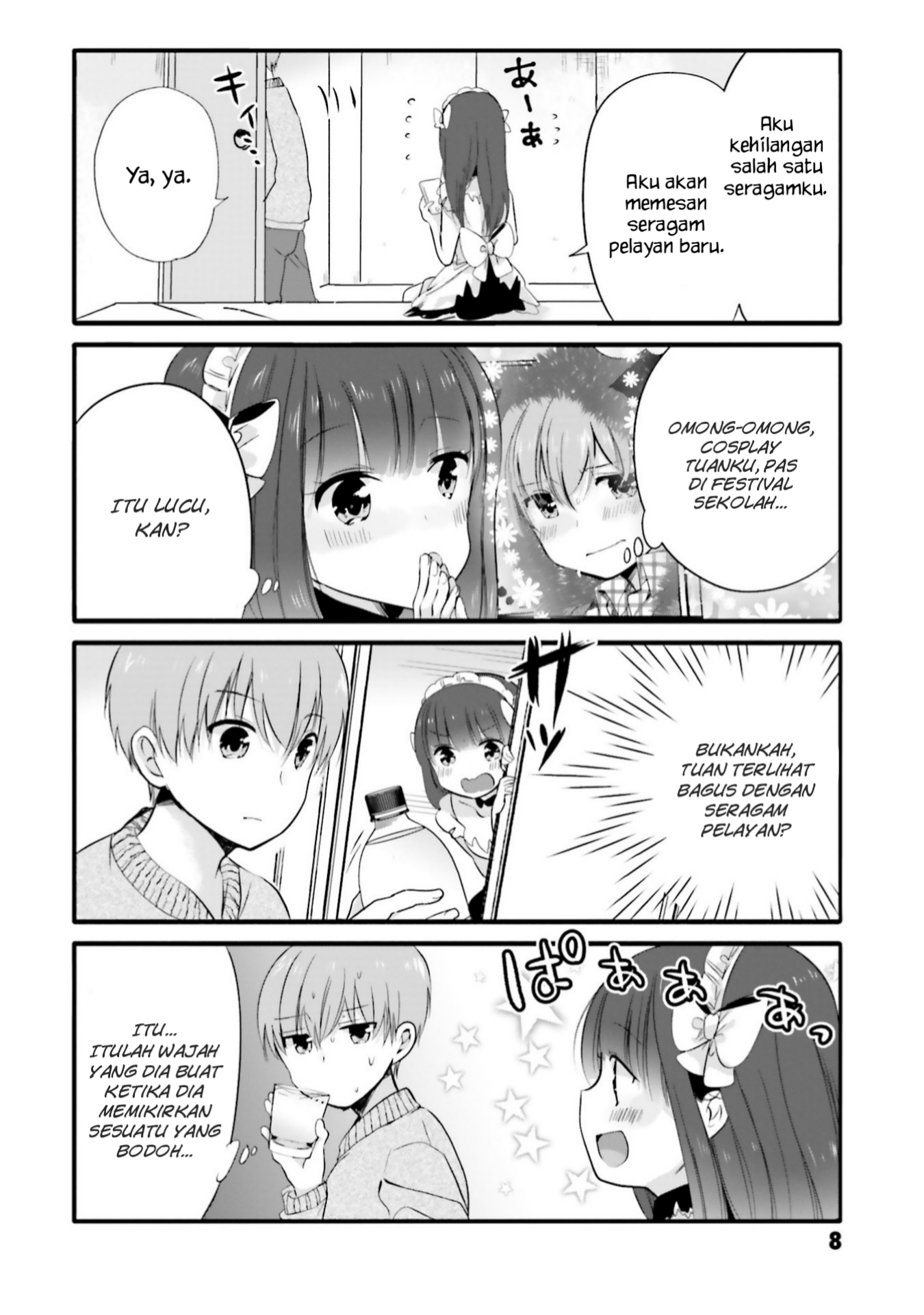 Uchi no Hentai Maid ni Osowareteru Chapter 57 - halaman 10