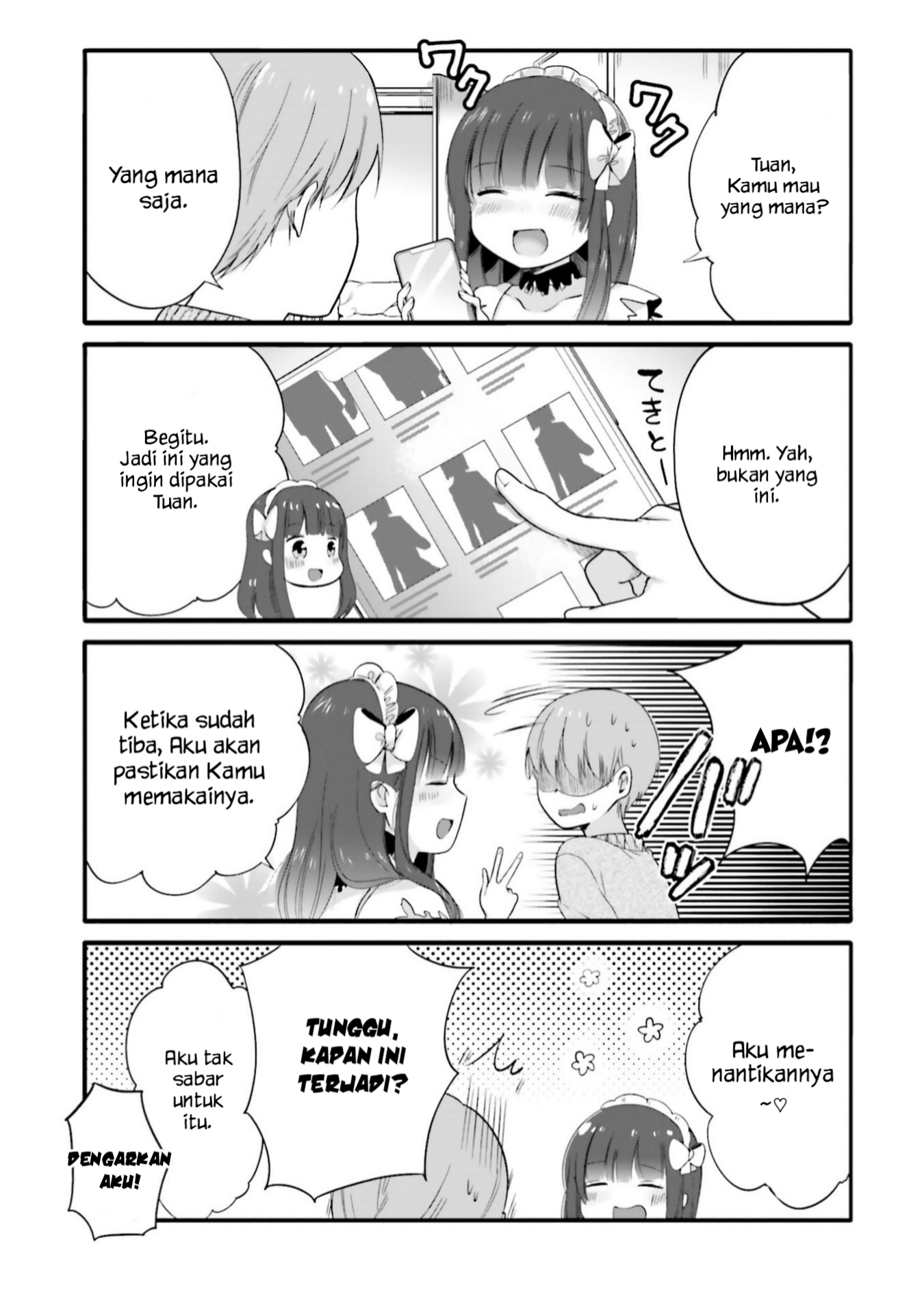 Uchi no Hentai Maid ni Osowareteru Chapter 57 - halaman 11