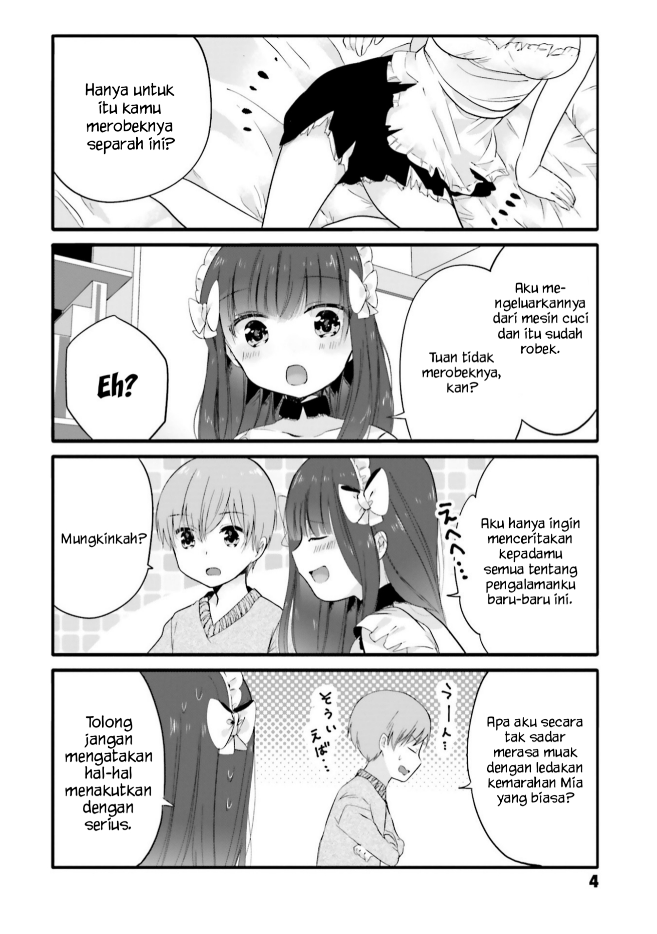 Uchi no Hentai Maid ni Osowareteru Chapter 57 - halaman 6