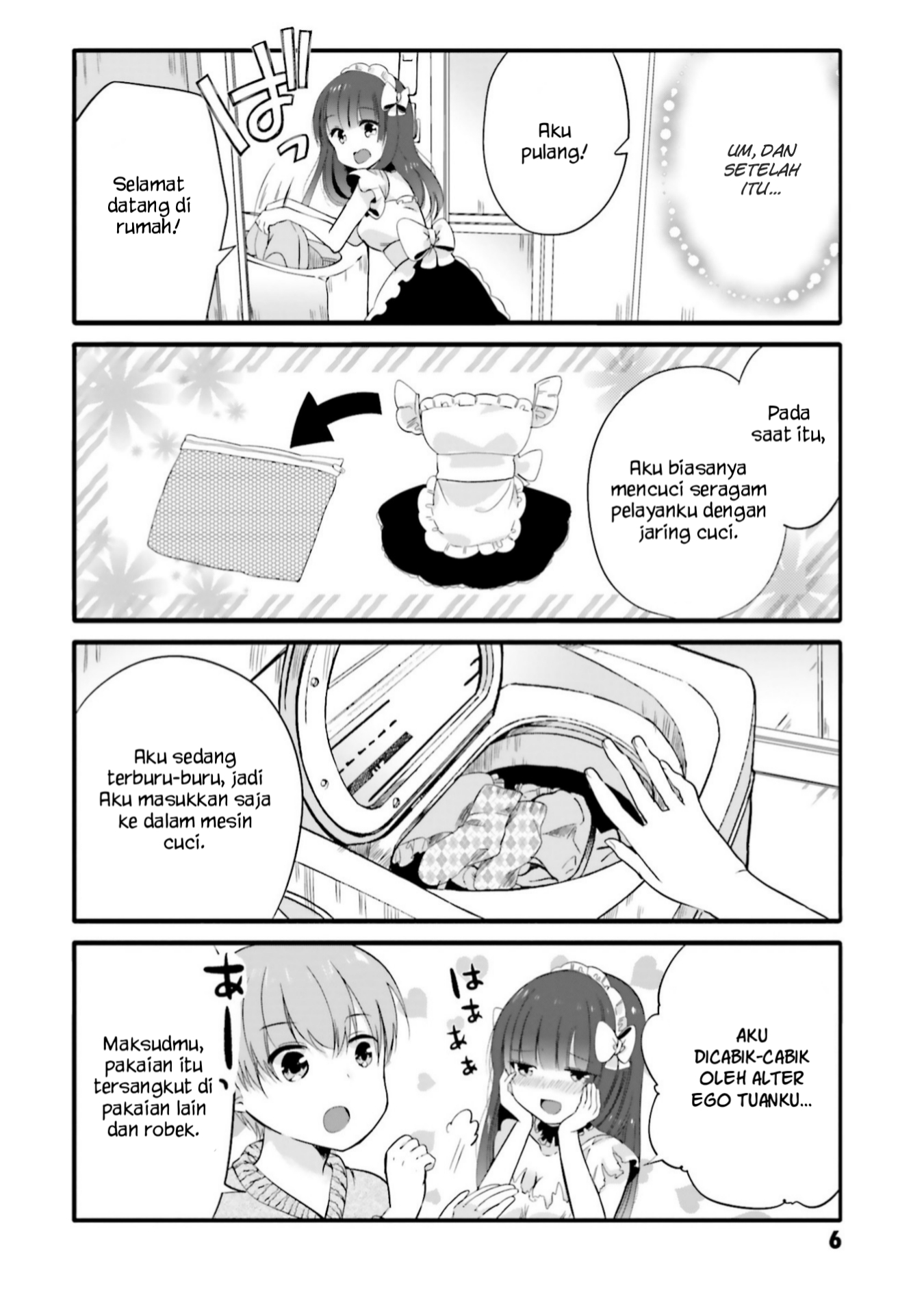 Uchi no Hentai Maid ni Osowareteru Chapter 57 - halaman 8