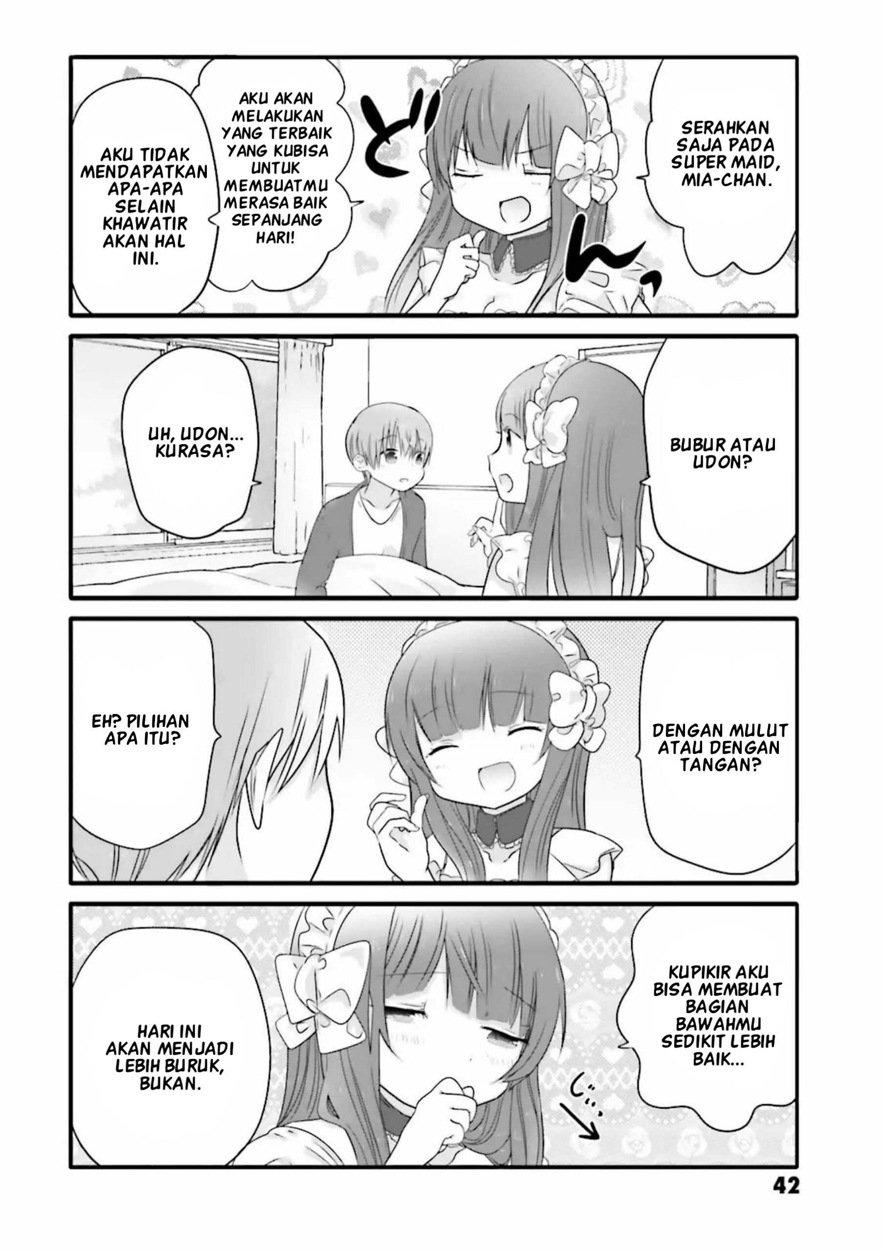Uchi no Hentai Maid ni Osowareteru Chapter 6 - halaman 3