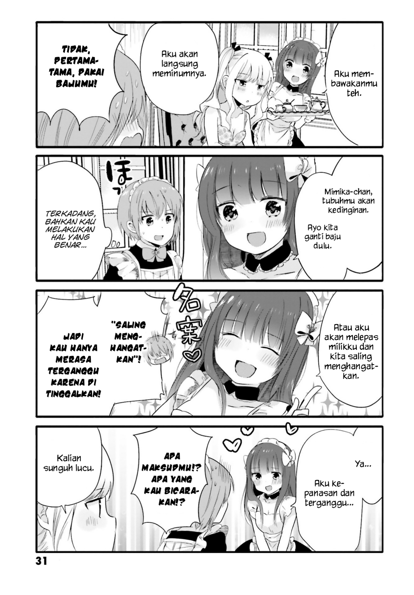 Uchi no Hentai Maid ni Osowareteru Chapter 60 - halaman 6