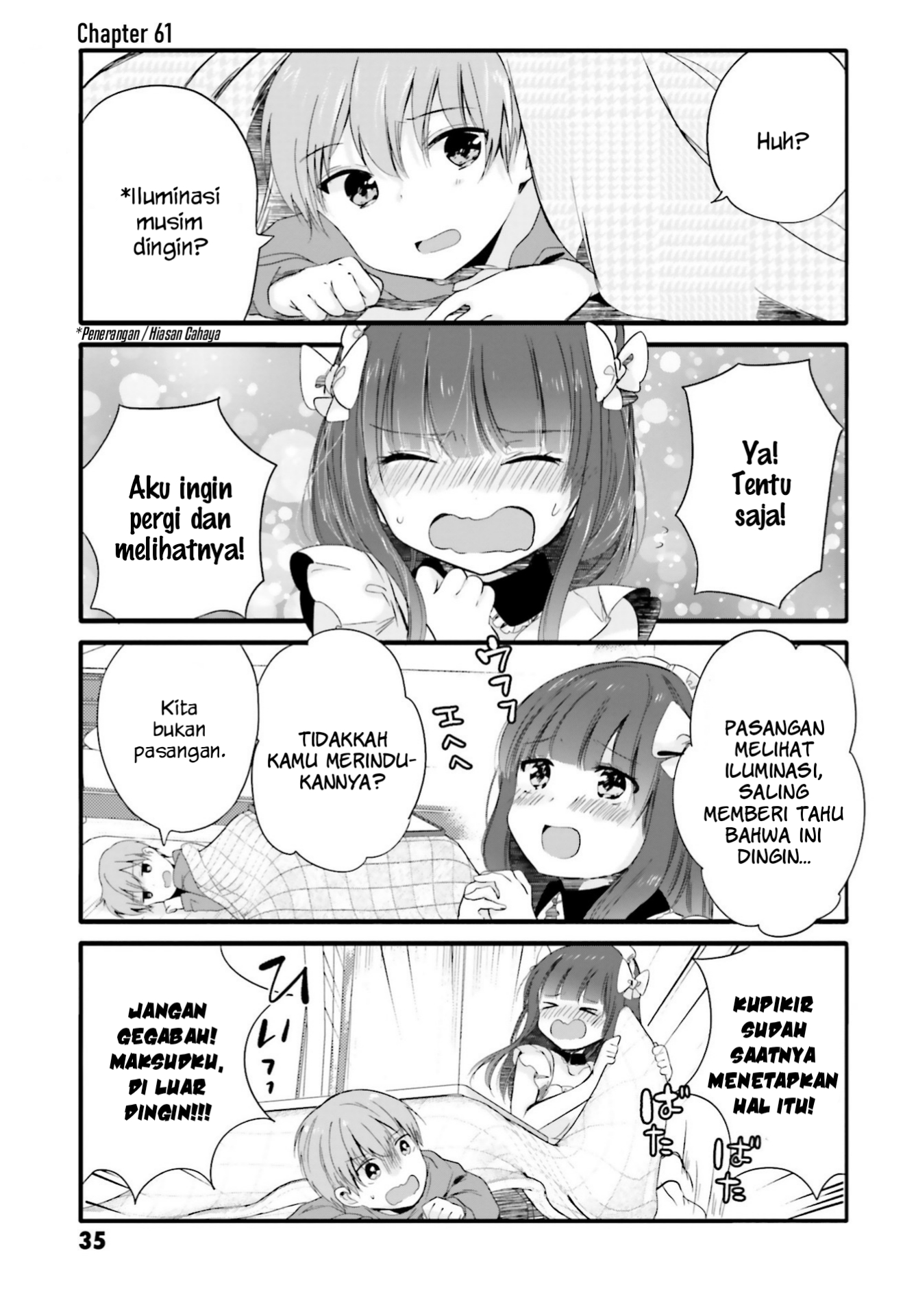 Uchi no Hentai Maid ni Osowareteru Chapter 61 - halaman 2