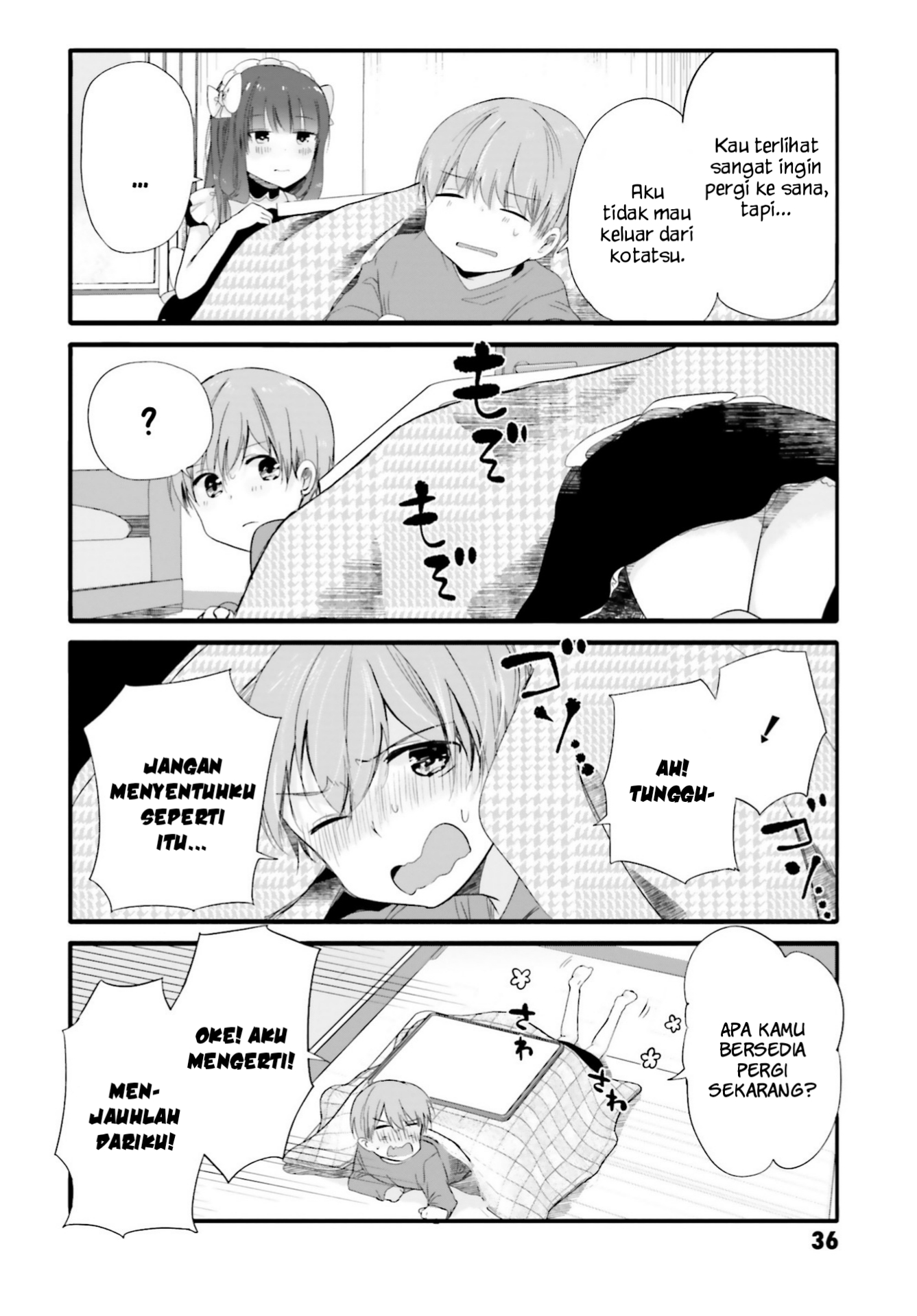 Uchi no Hentai Maid ni Osowareteru Chapter 61 - halaman 3