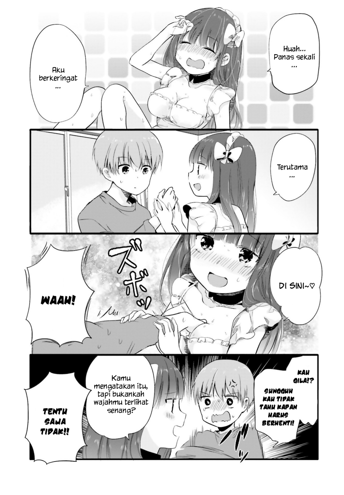 Uchi no Hentai Maid ni Osowareteru Chapter 61 - halaman 4