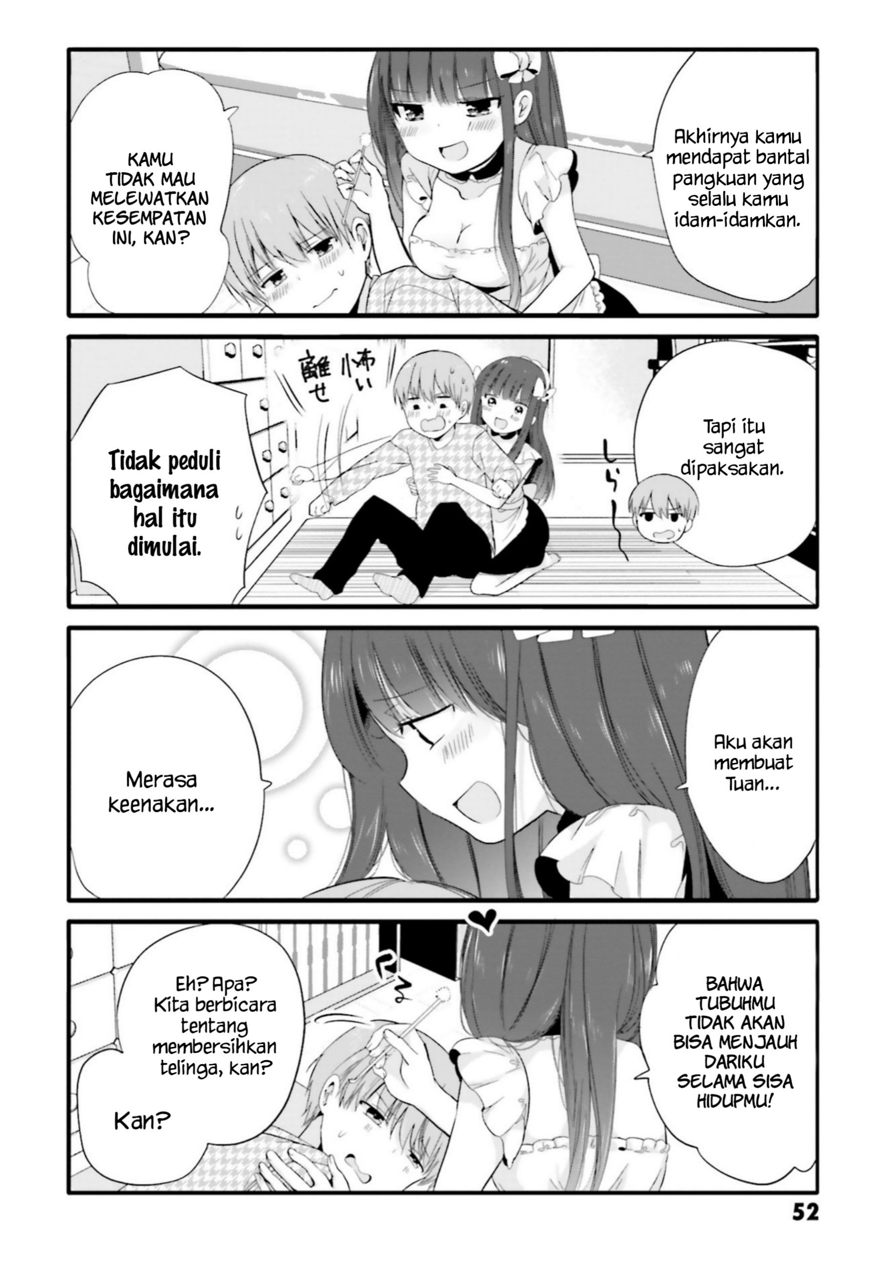Uchi no Hentai Maid ni Osowareteru Chapter 63 - halaman 3