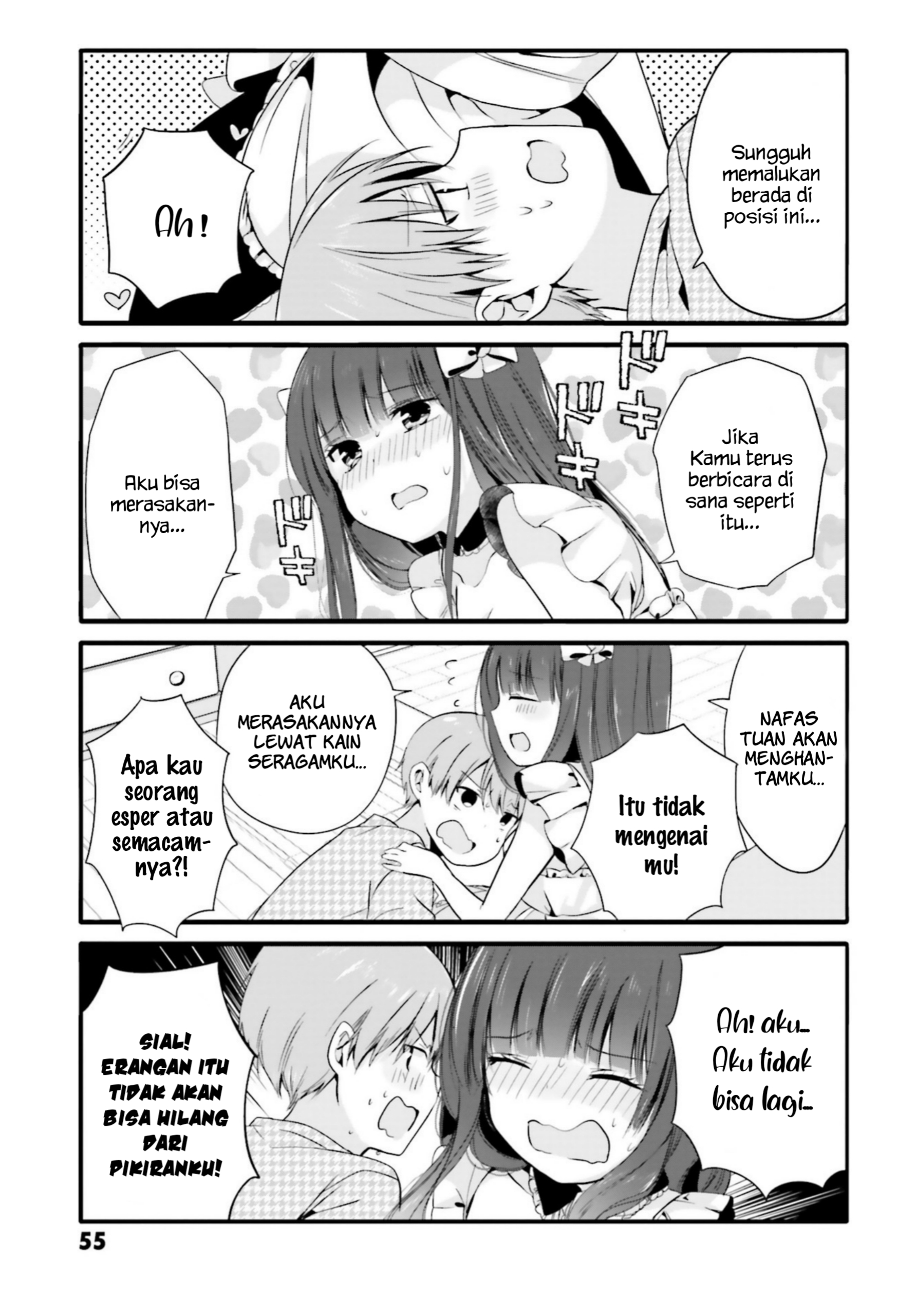 Uchi no Hentai Maid ni Osowareteru Chapter 63 - halaman 6