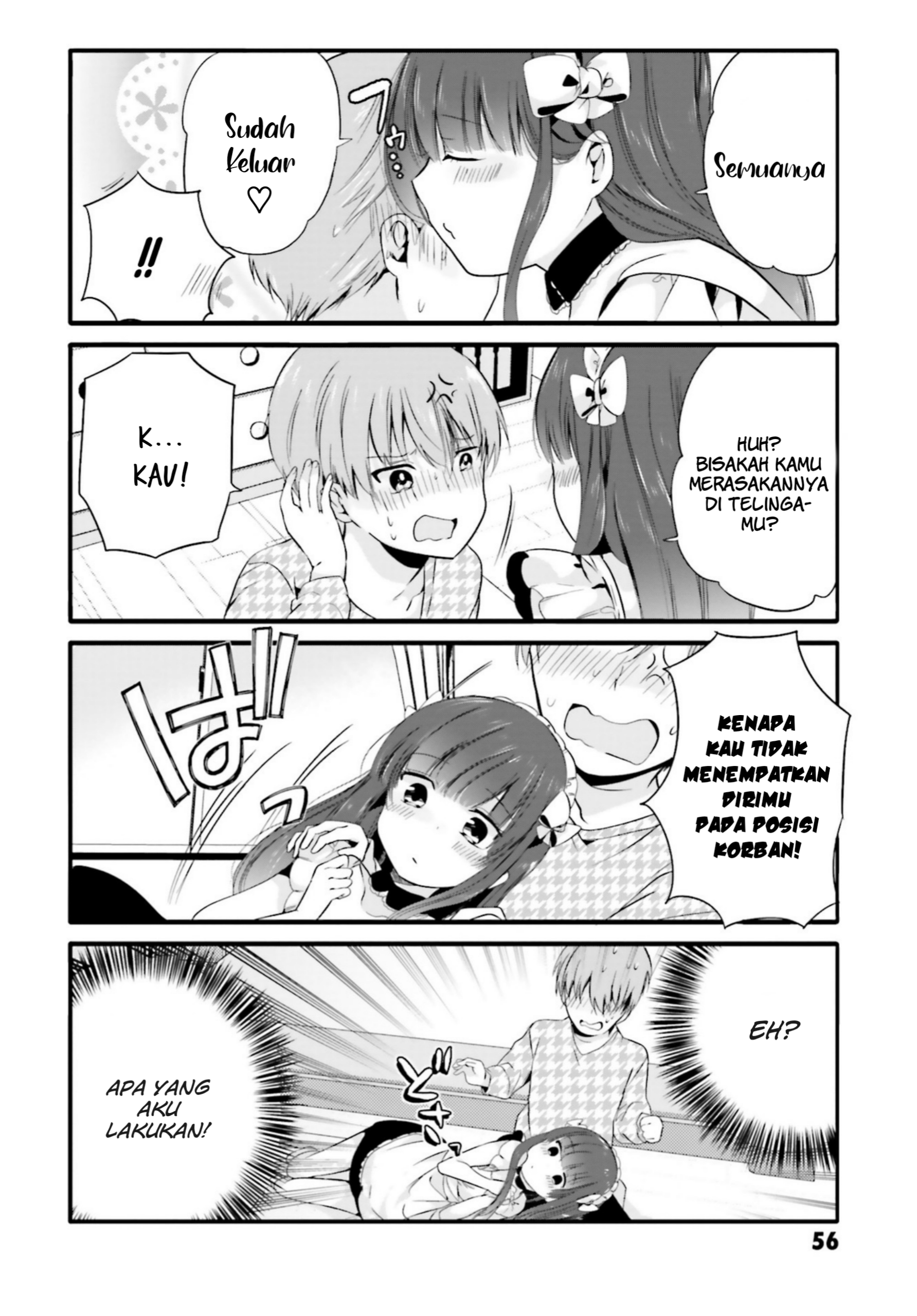 Uchi no Hentai Maid ni Osowareteru Chapter 63 - halaman 7