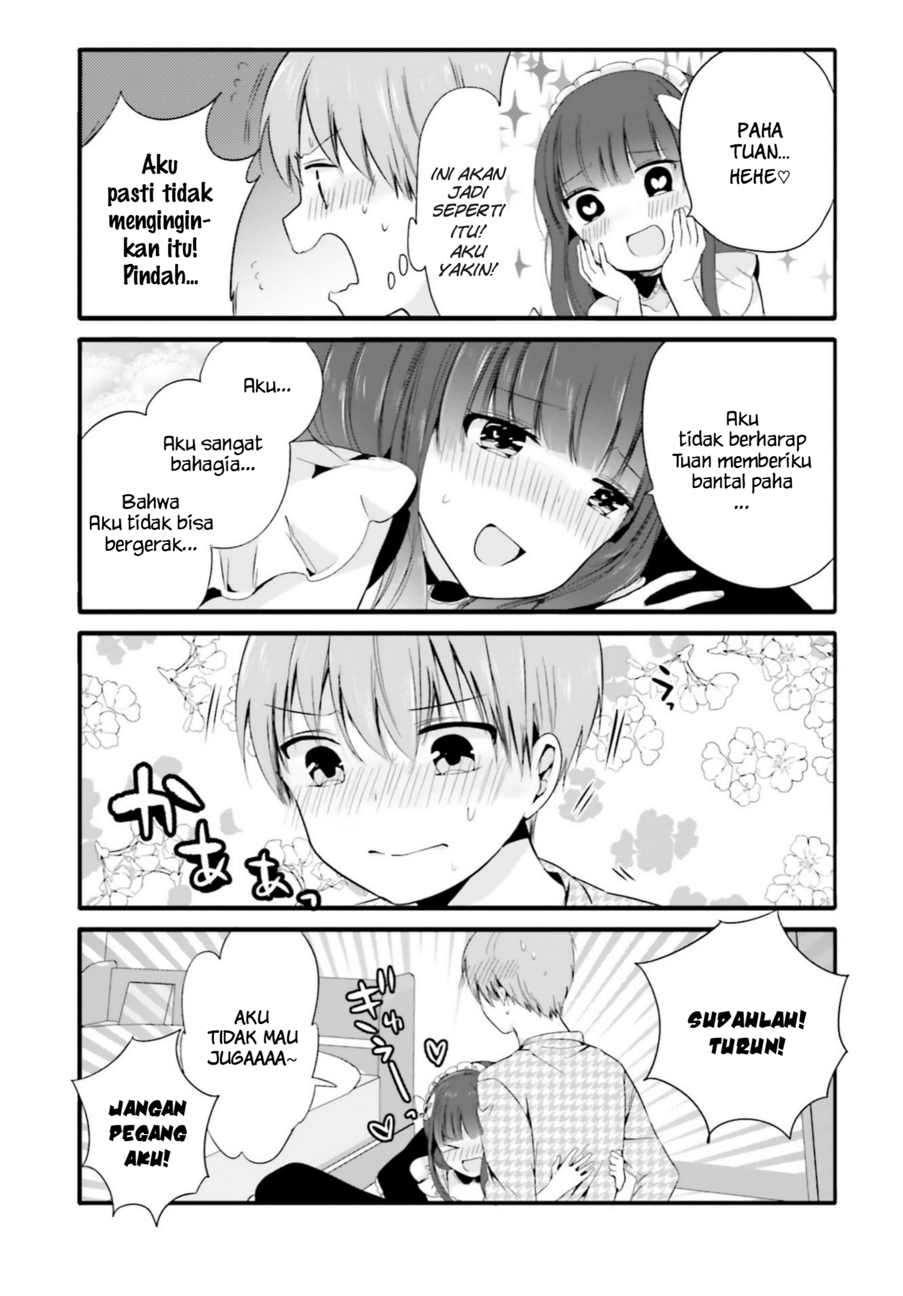 Uchi no Hentai Maid ni Osowareteru Chapter 63 - halaman 8