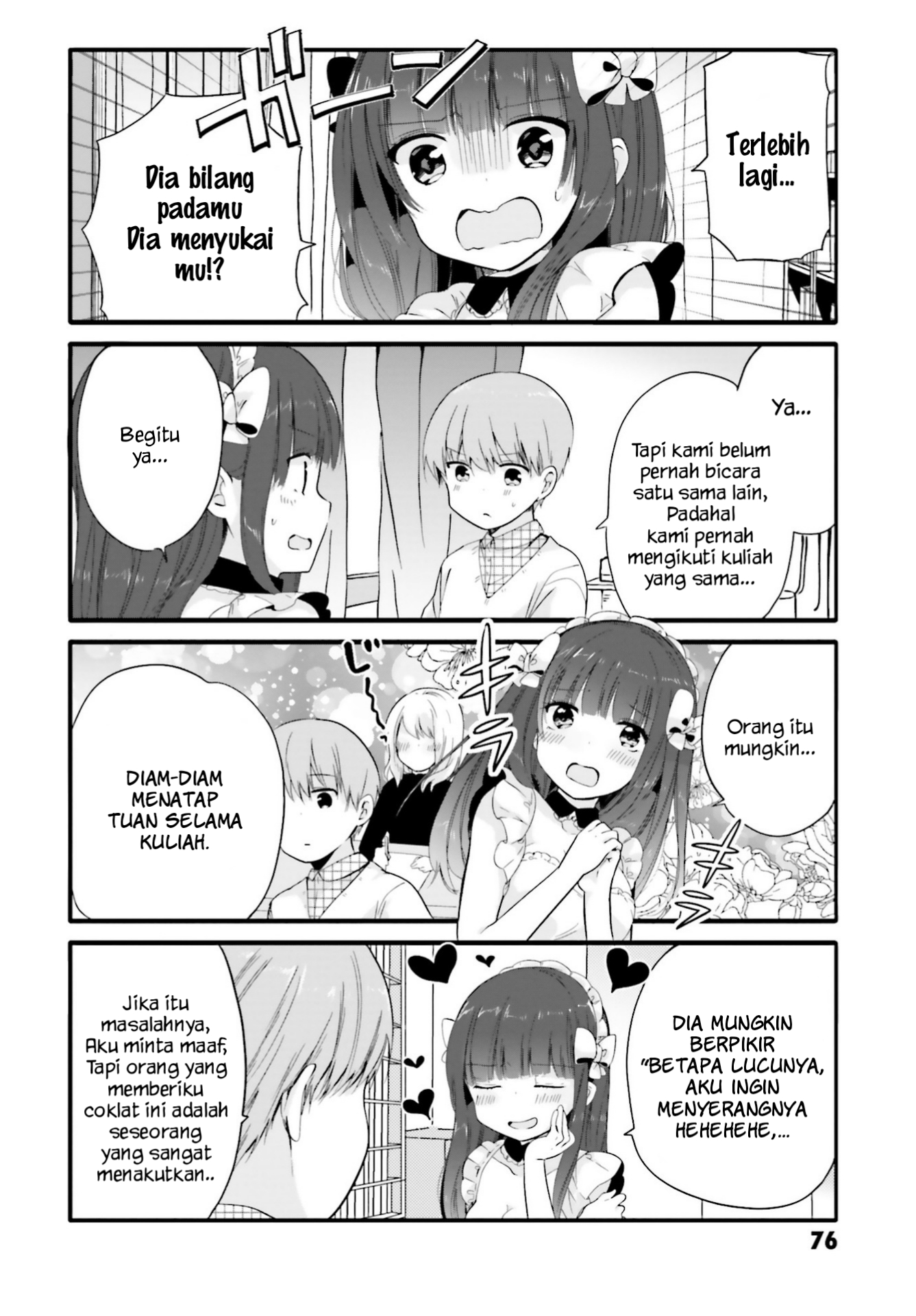 Uchi no Hentai Maid ni Osowareteru Chapter 66 - halaman 3