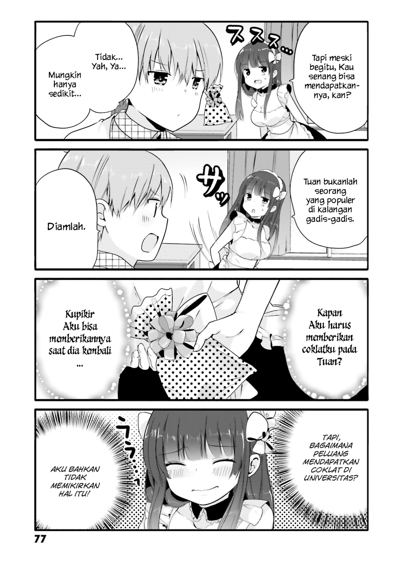 Uchi no Hentai Maid ni Osowareteru Chapter 66 - halaman 4