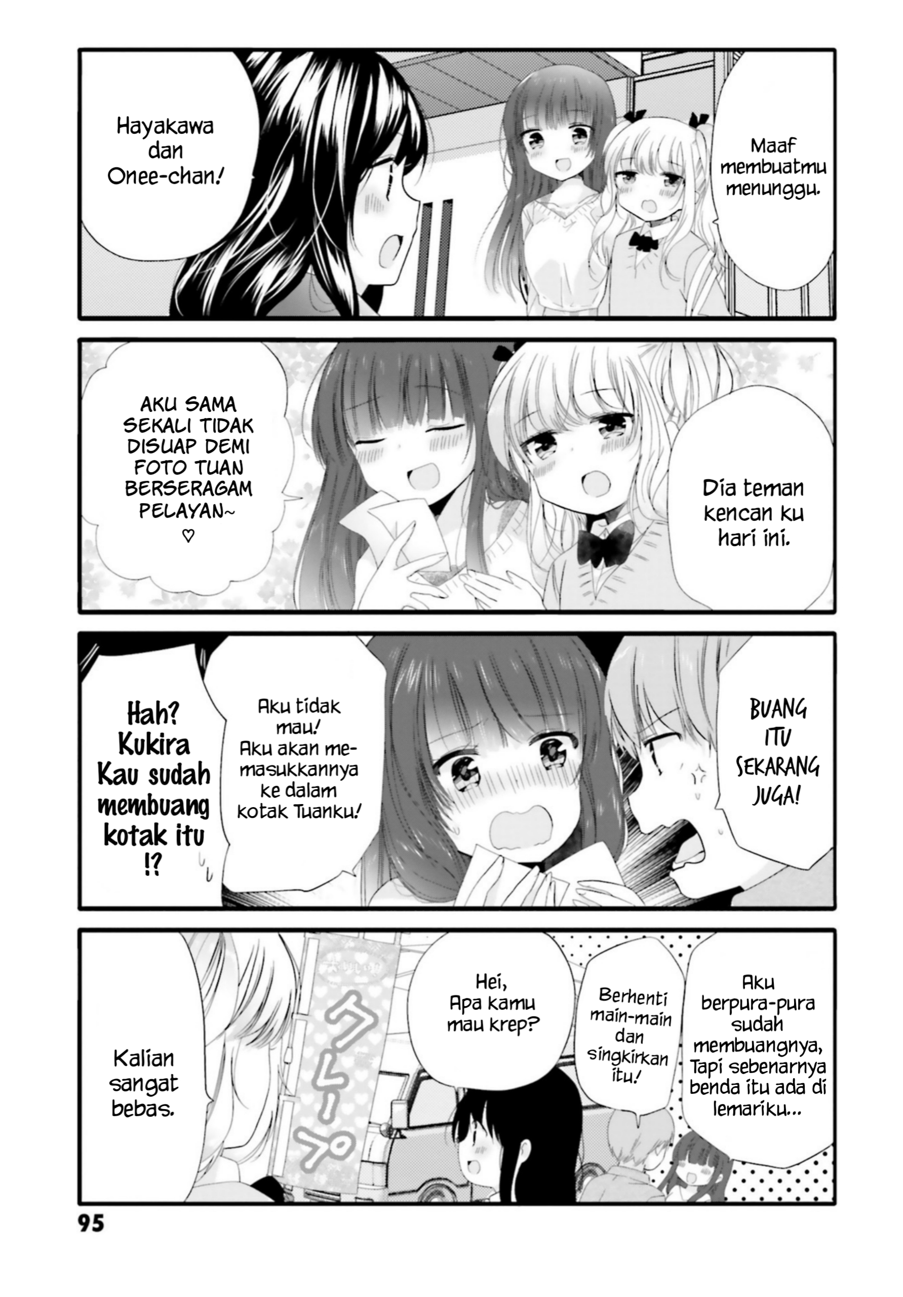 Uchi no Hentai Maid ni Osowareteru Chapter 68 - halaman 6