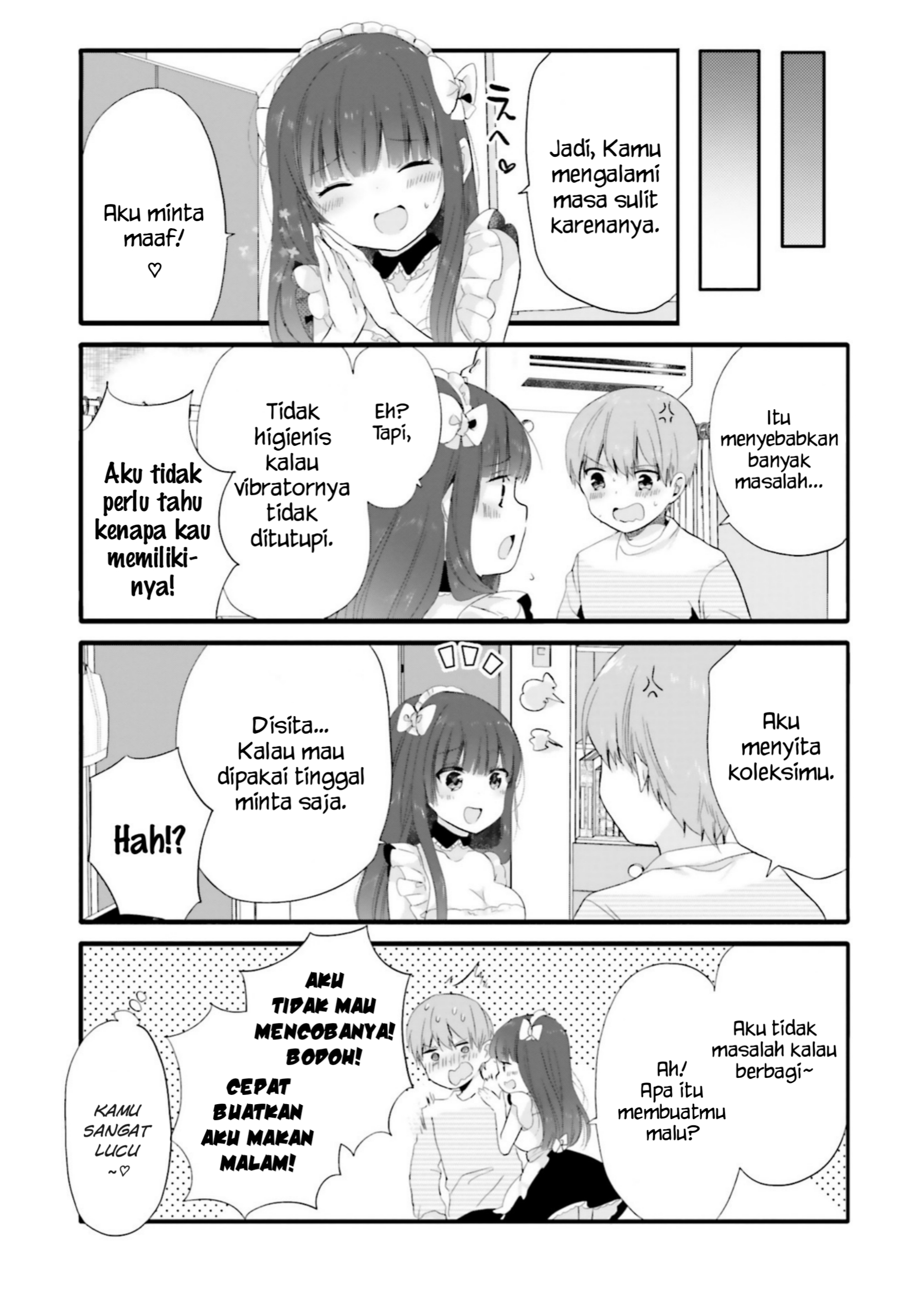 Uchi no Hentai Maid ni Osowareteru Chapter 69 - halaman 8