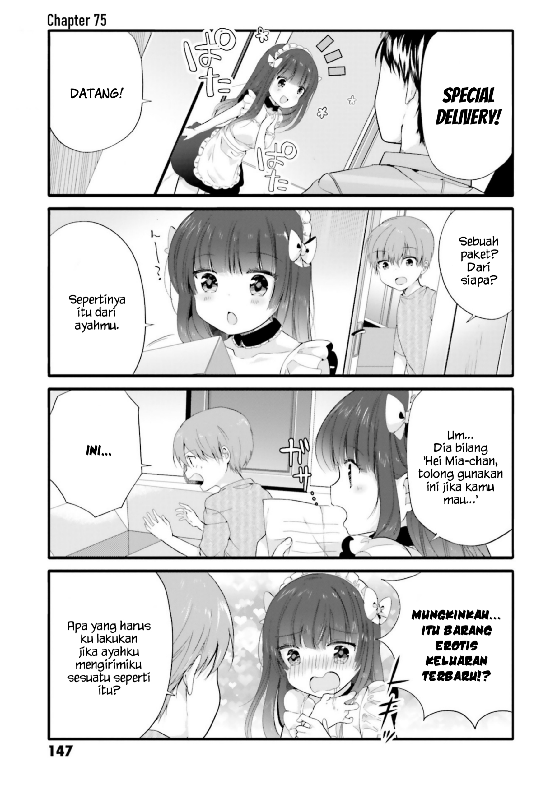 Uchi no Hentai Maid ni Osowareteru Chapter 75 - halaman 2