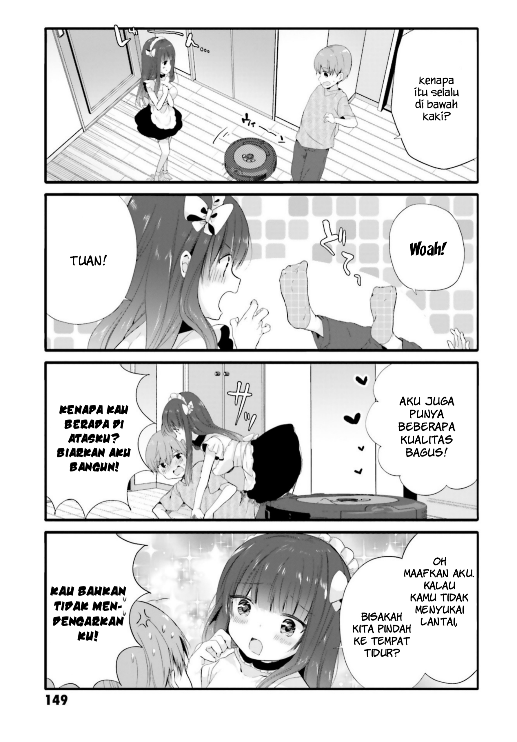 Uchi no Hentai Maid ni Osowareteru Chapter 75 - halaman 4