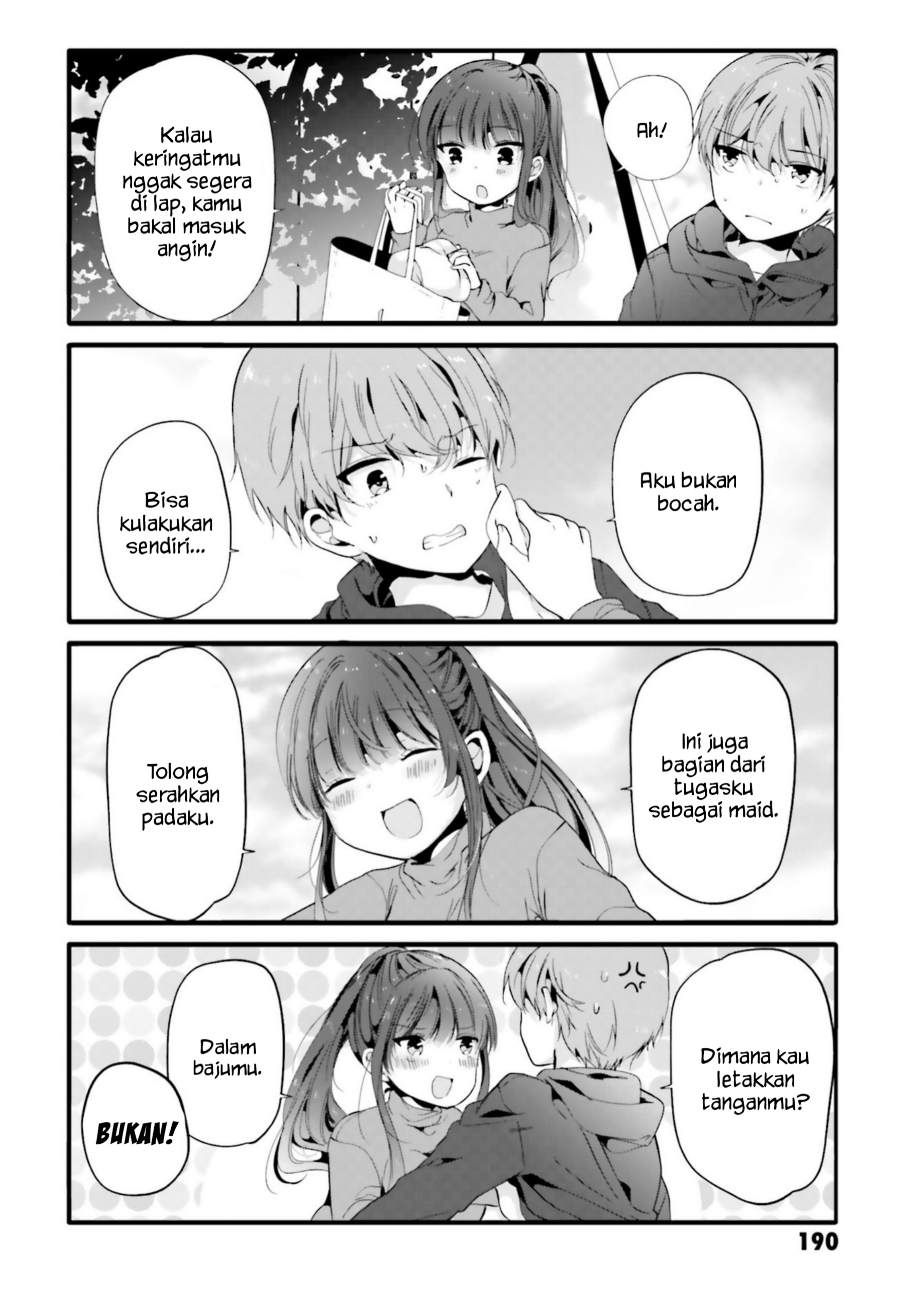 Uchi no Hentai Maid ni Osowareteru Chapter 79.5 - halaman 5