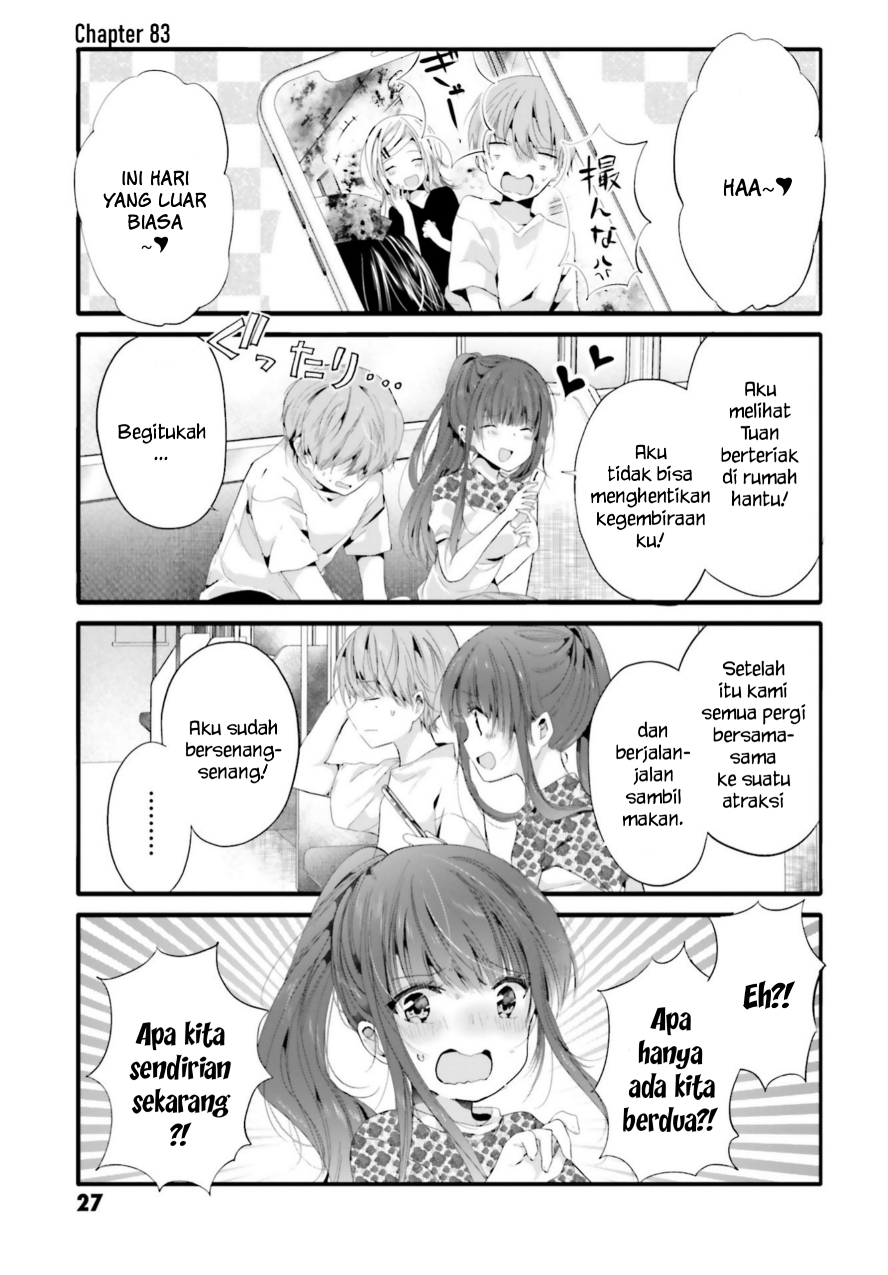 Uchi no Hentai Maid ni Osowareteru Chapter 83 - halaman 2