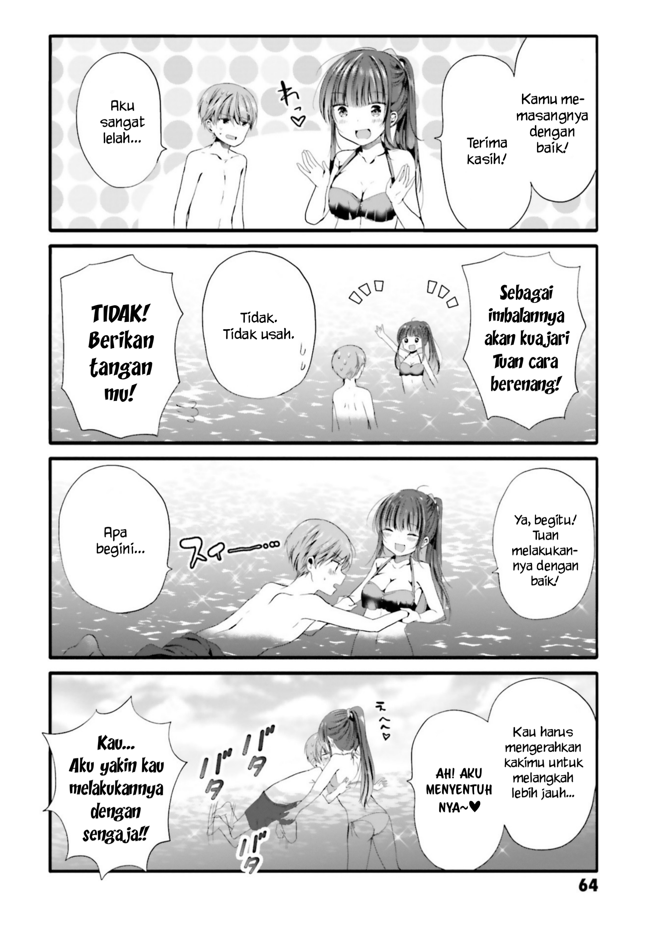 Uchi no Hentai Maid ni Osowareteru Chapter 87 - halaman 7