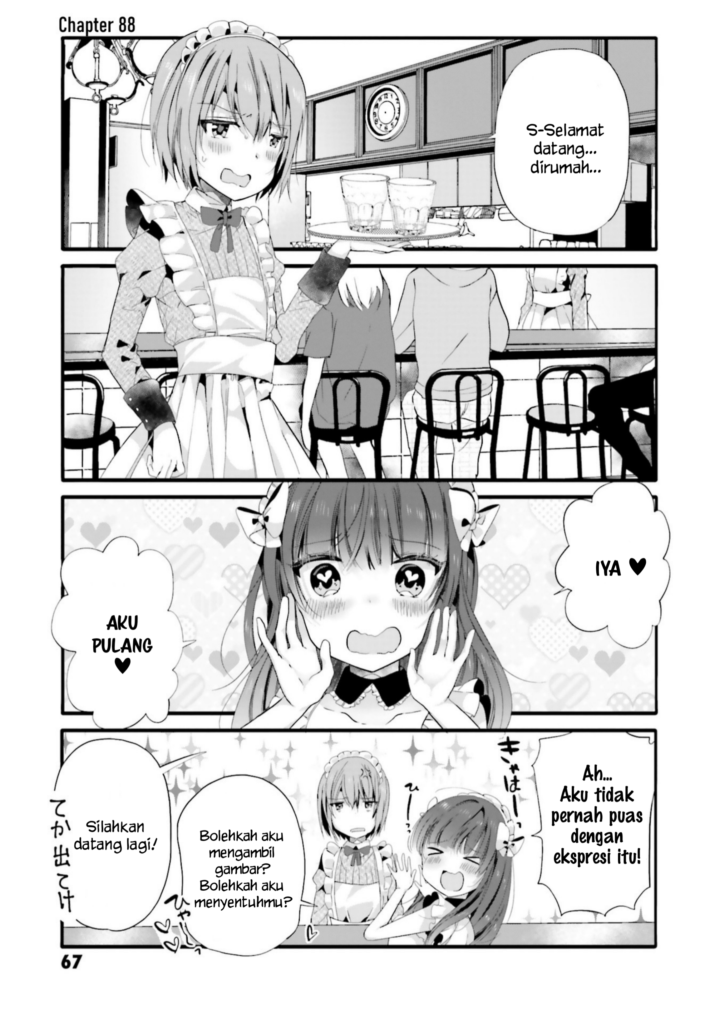 Uchi no Hentai Maid ni Osowareteru Chapter 88 - halaman 2