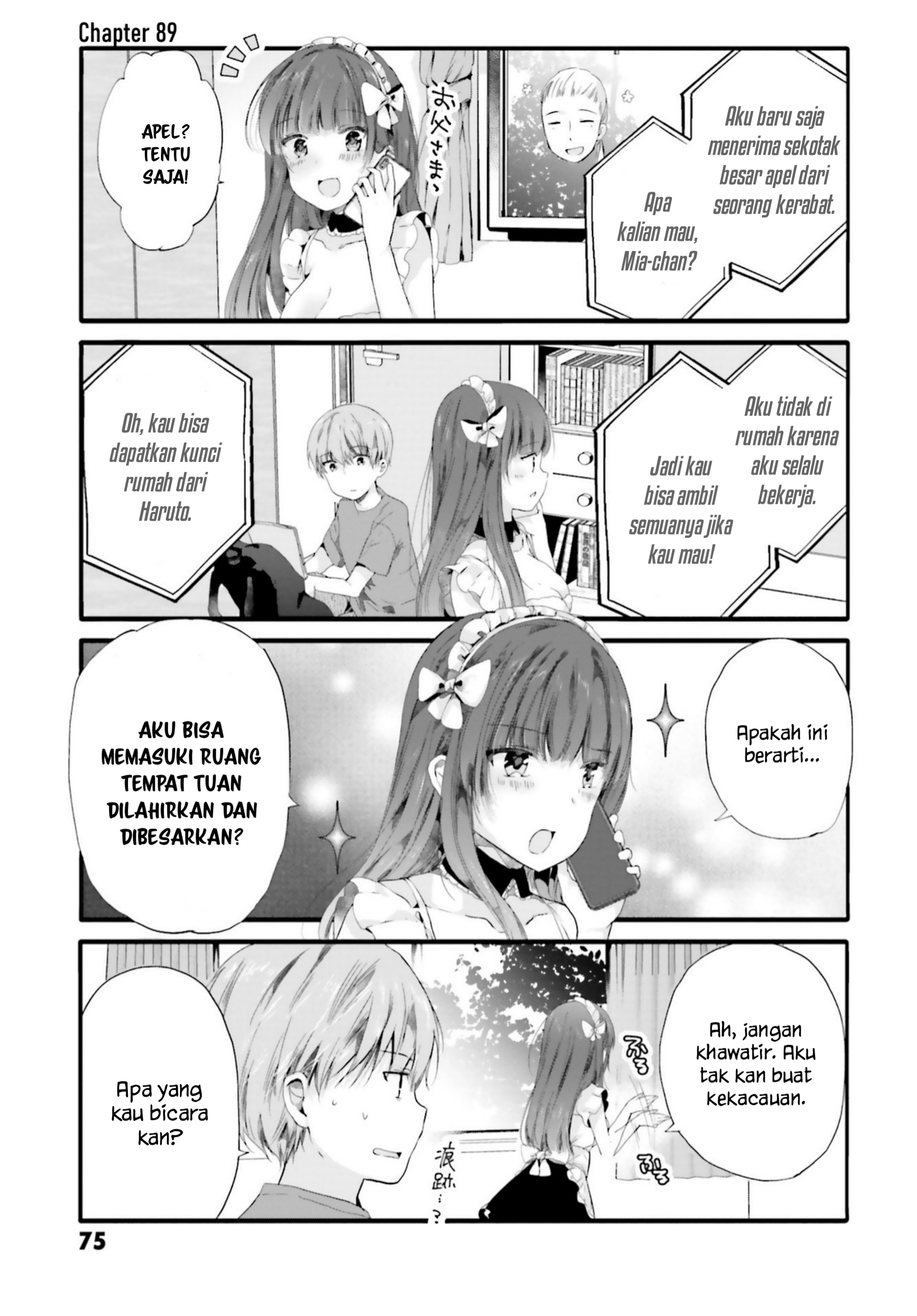 Uchi no Hentai Maid ni Osowareteru Chapter 89 - halaman 2