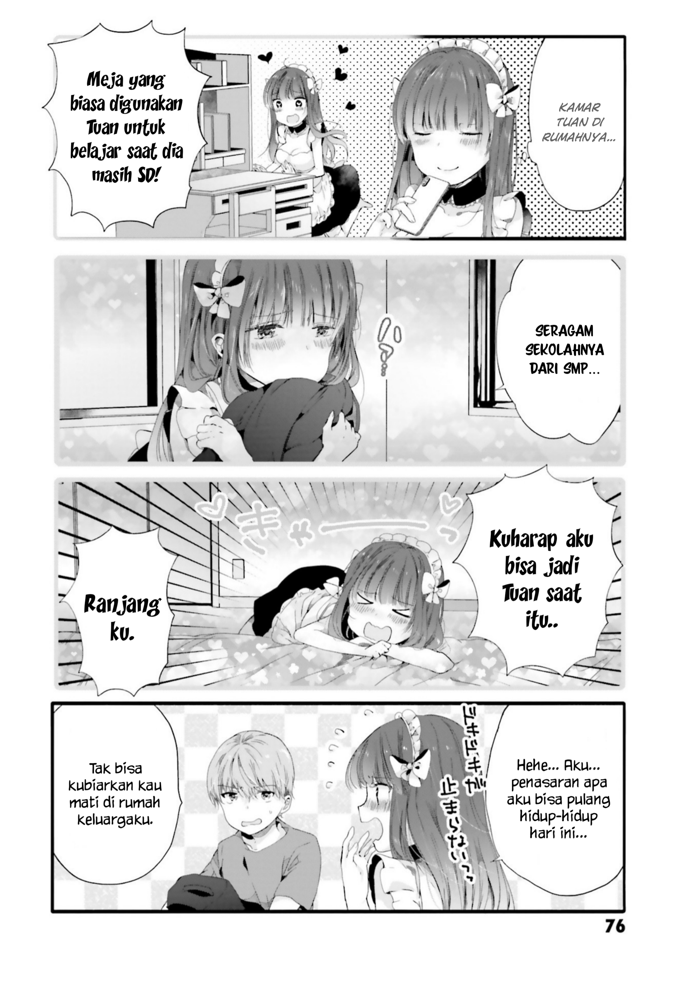 Uchi no Hentai Maid ni Osowareteru Chapter 89 - halaman 3