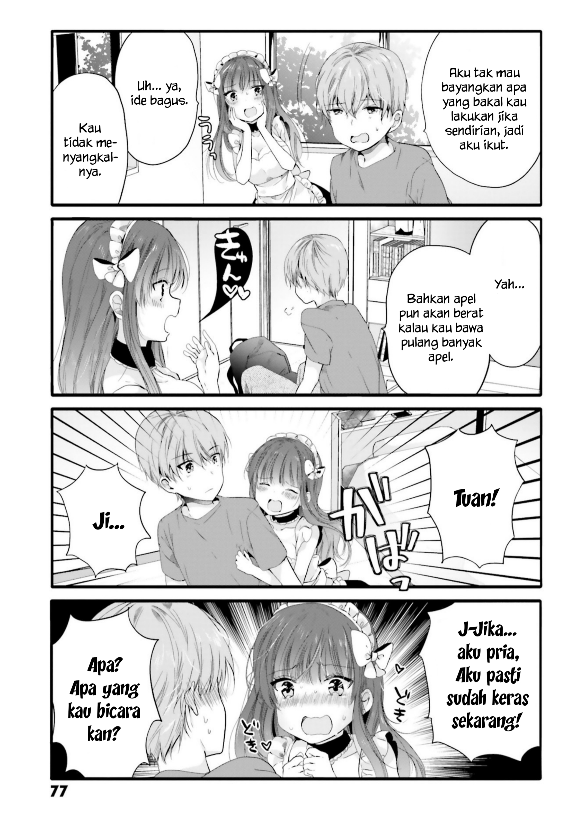 Uchi no Hentai Maid ni Osowareteru Chapter 89 - halaman 4