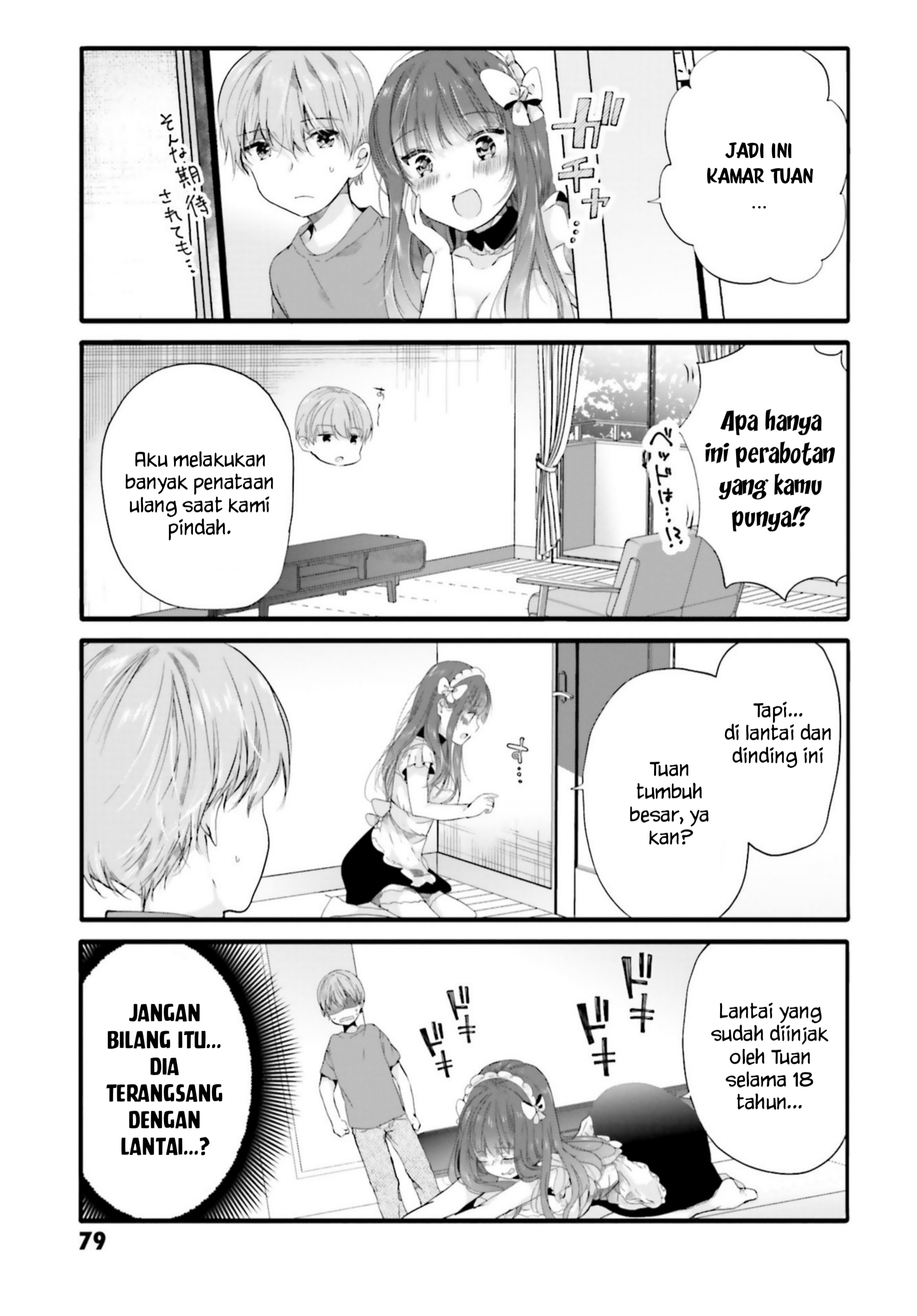 Uchi no Hentai Maid ni Osowareteru Chapter 89 - halaman 6
