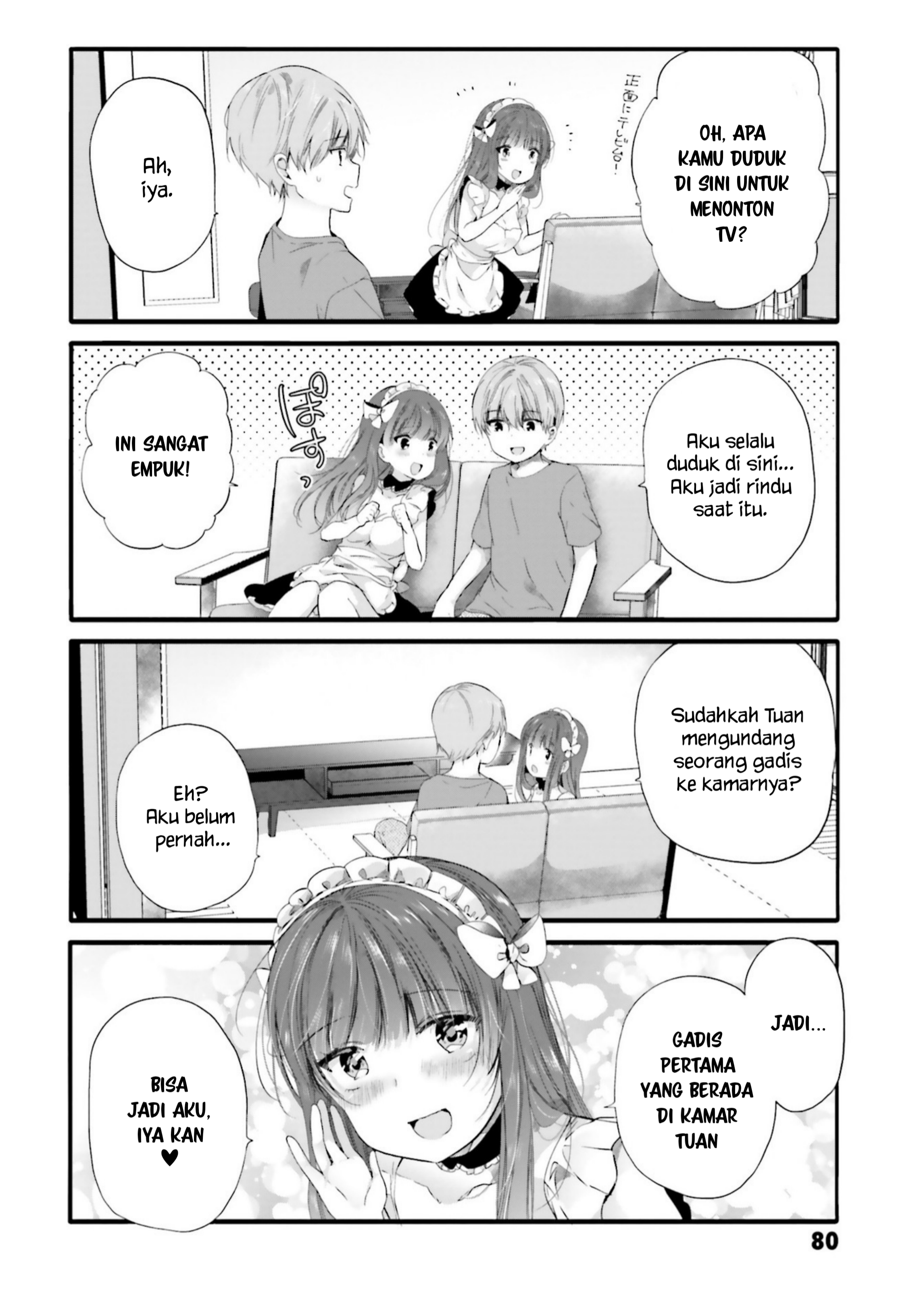 Uchi no Hentai Maid ni Osowareteru Chapter 89 - halaman 7