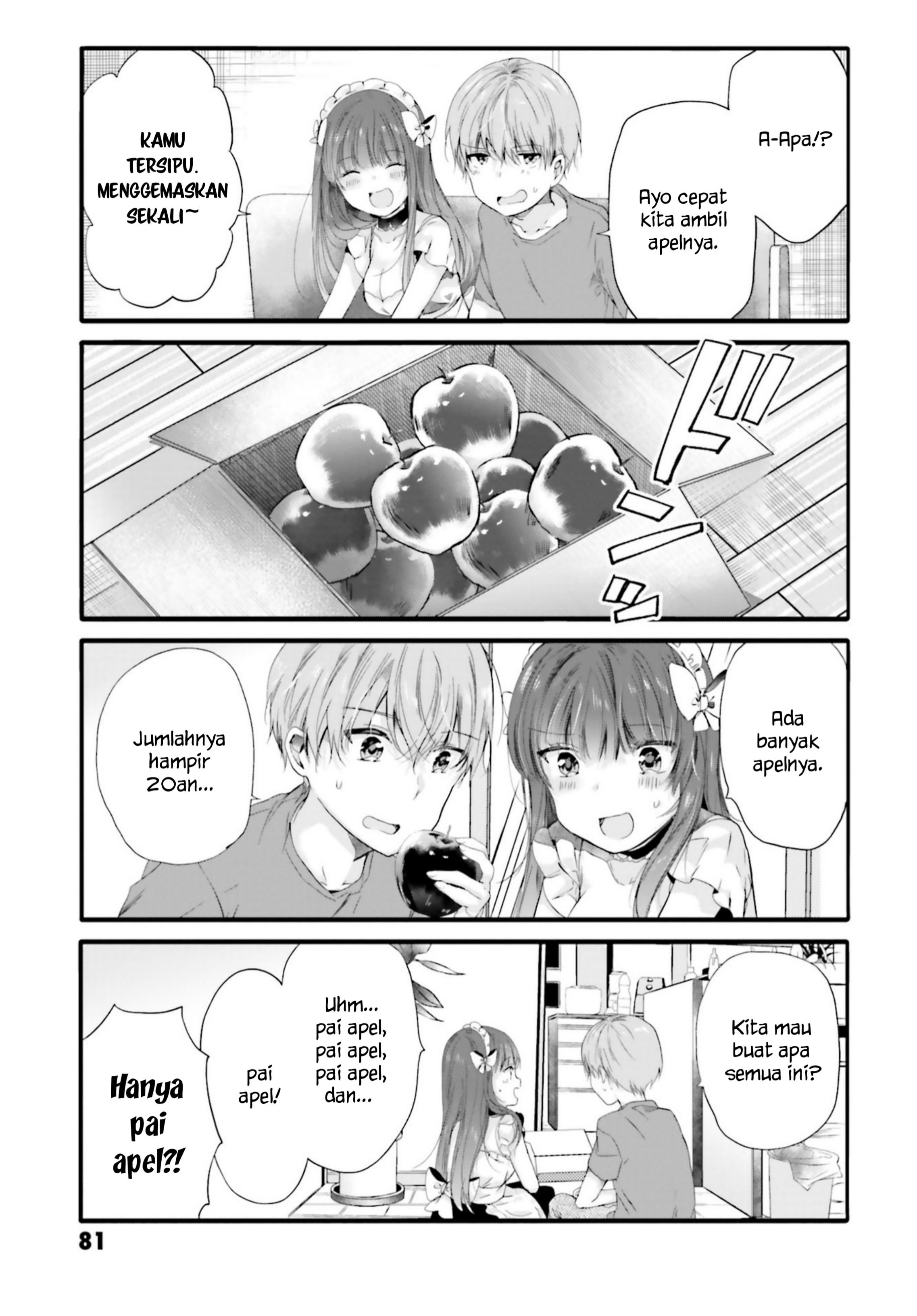 Uchi no Hentai Maid ni Osowareteru Chapter 89 - halaman 8