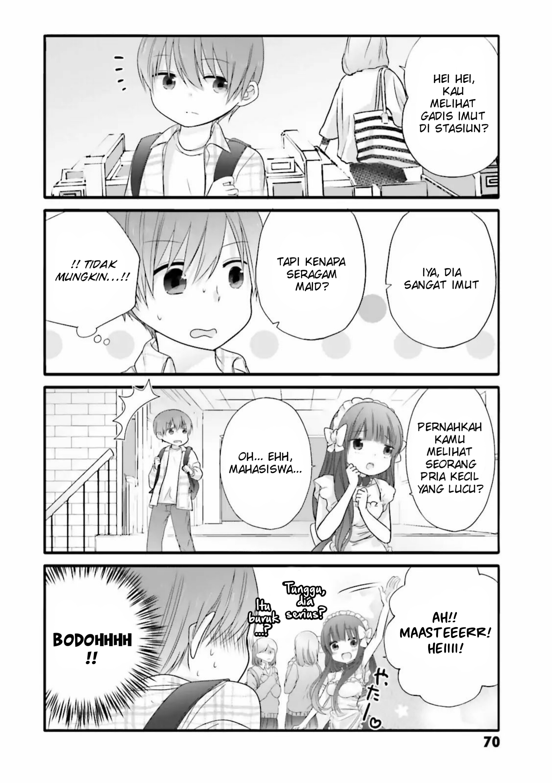 Uchi no Hentai Maid ni Osowareteru Chapter 9 - halaman 7