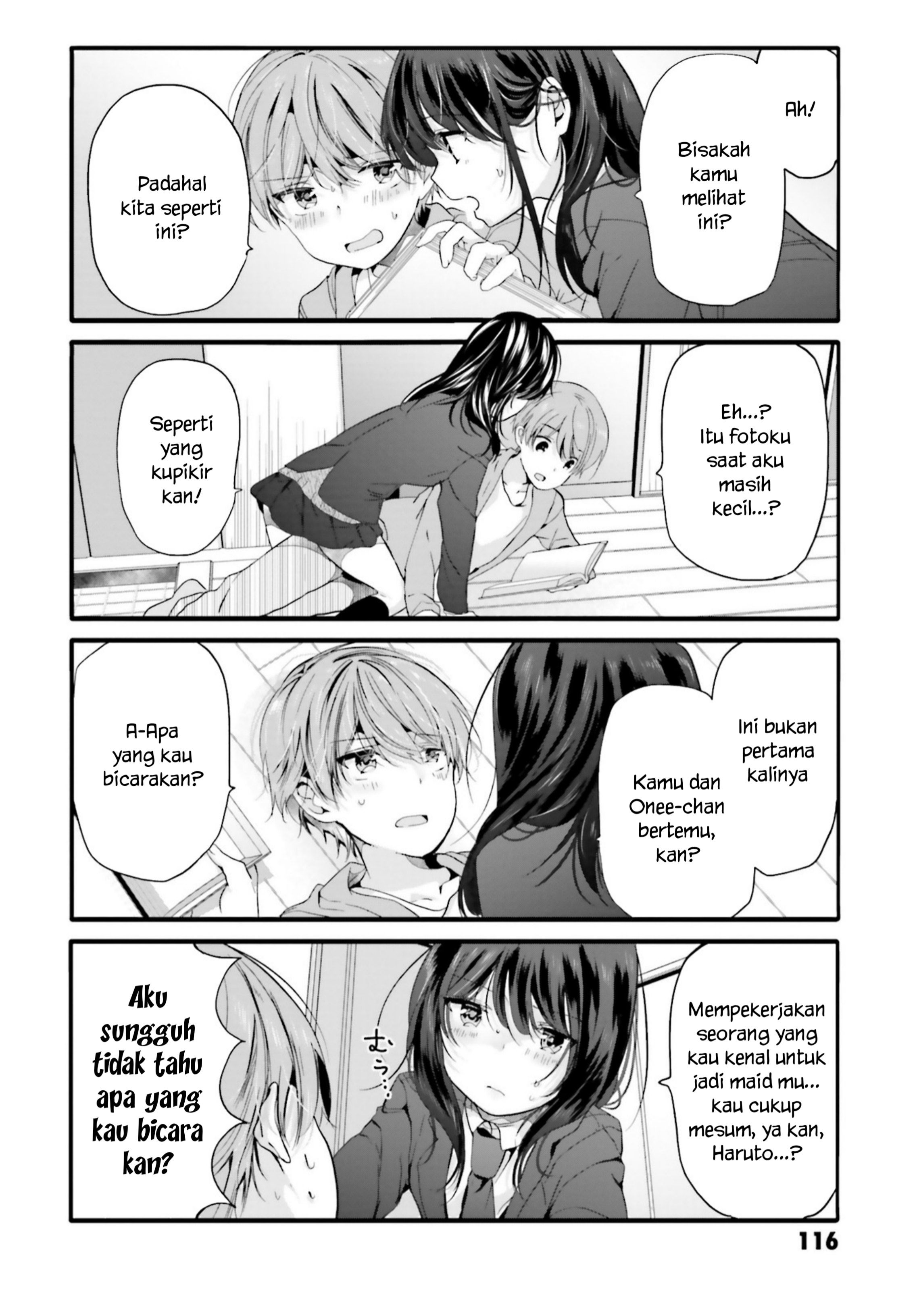 Uchi no Hentai Maid ni Osowareteru Chapter 94 - halaman 3