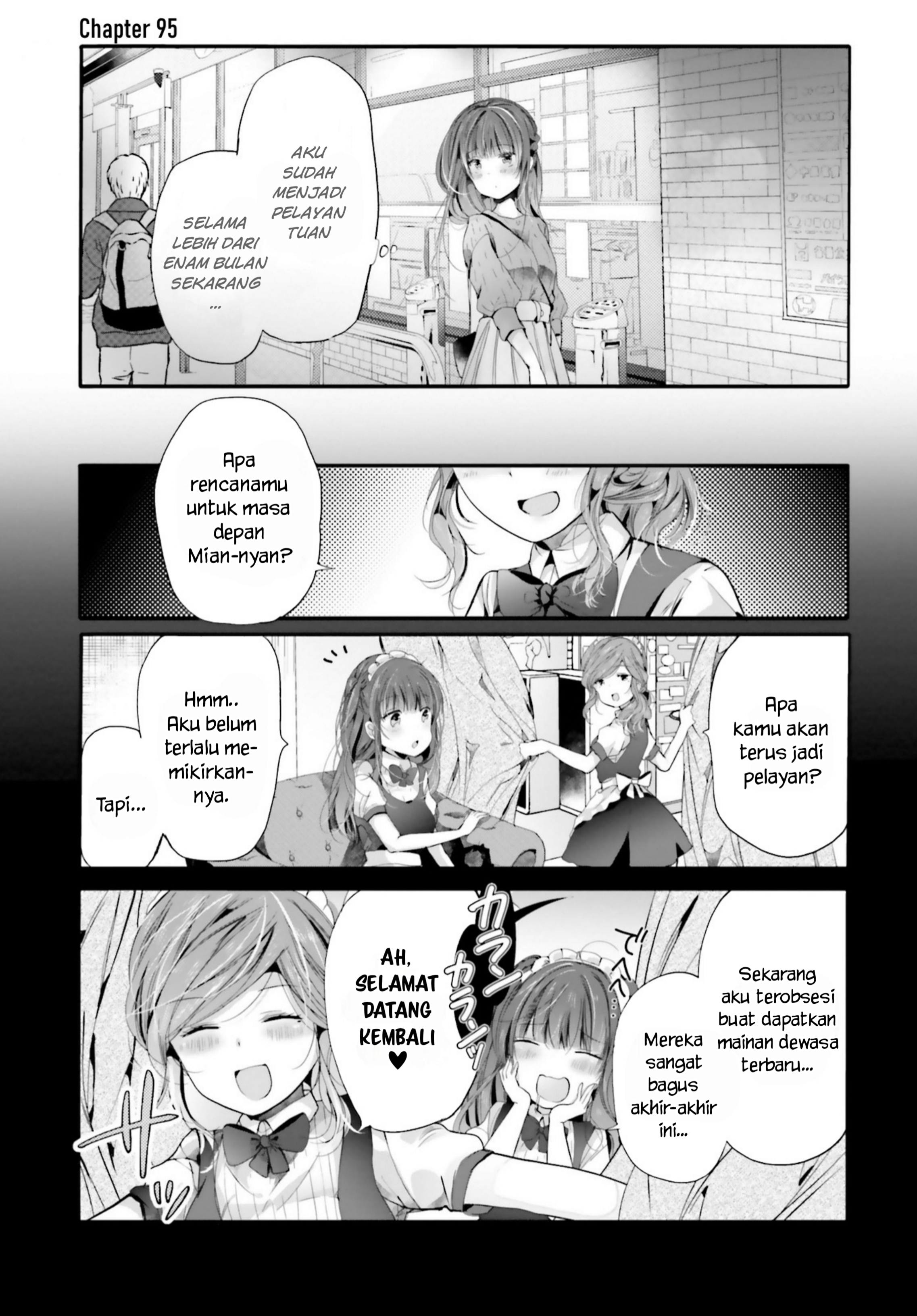 Uchi no Hentai Maid ni Osowareteru Chapter 95 - halaman 2