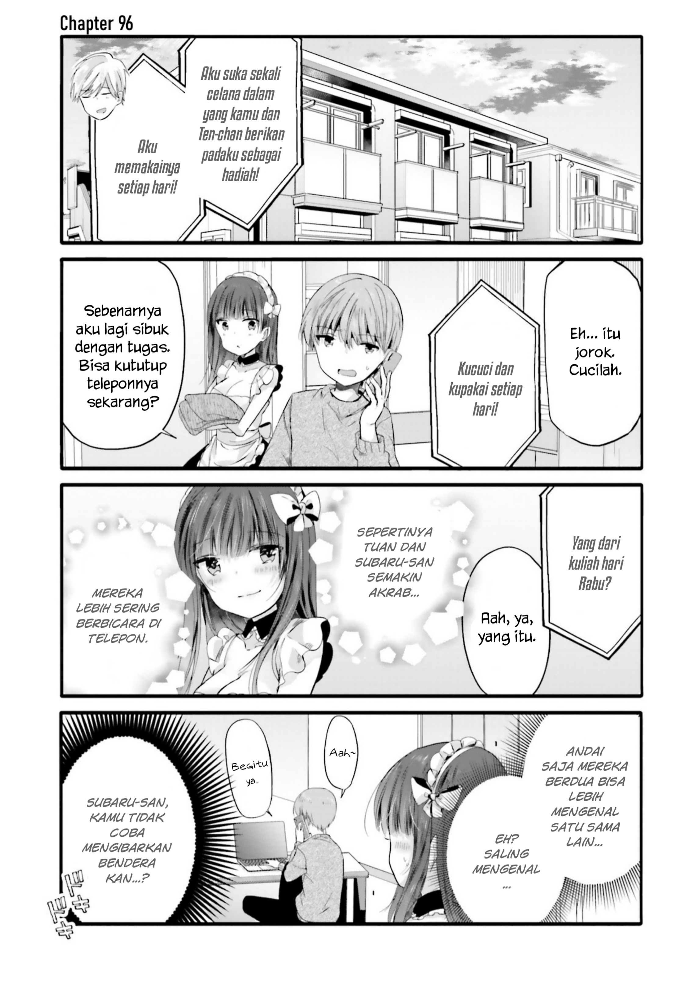 Uchi no Hentai Maid ni Osowareteru Chapter 96 - halaman 2