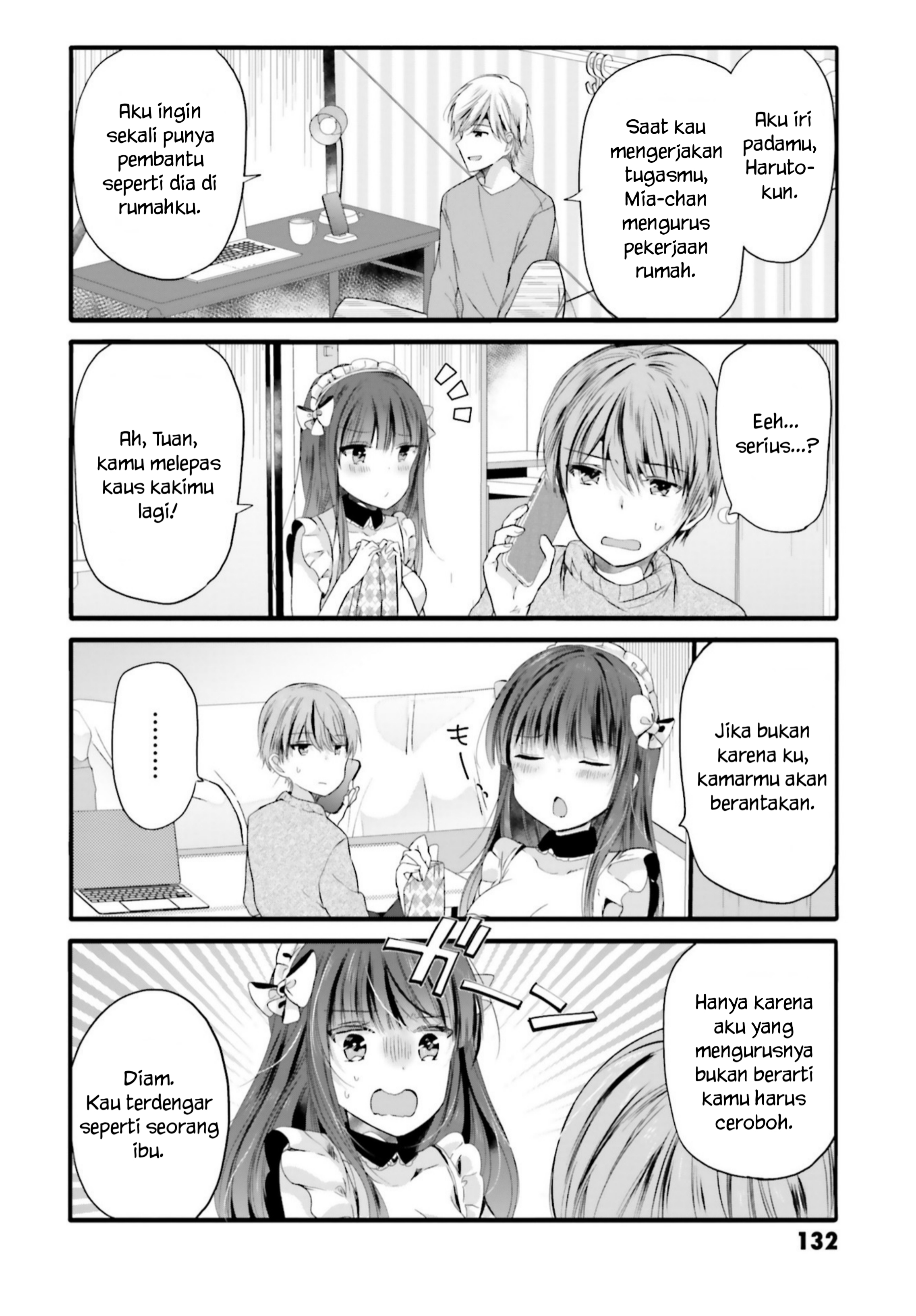 Uchi no Hentai Maid ni Osowareteru Chapter 96 - halaman 3