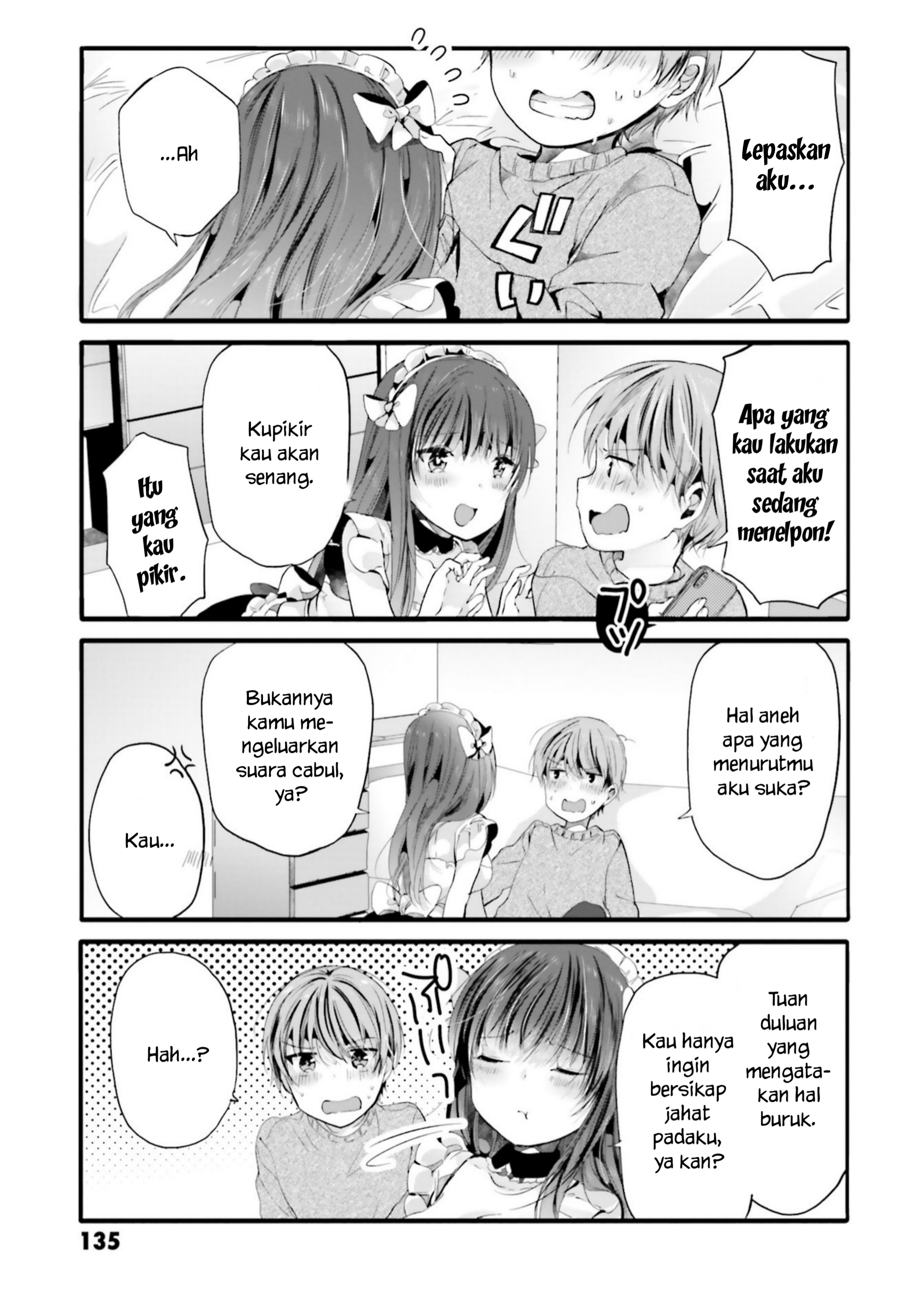 Uchi no Hentai Maid ni Osowareteru Chapter 96 - halaman 6
