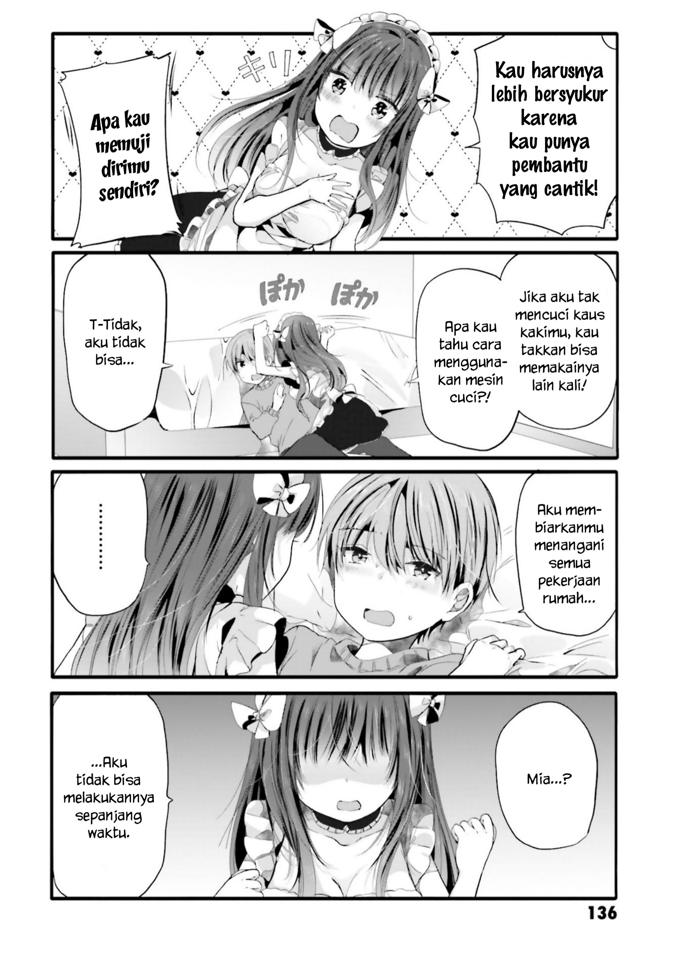 Uchi no Hentai Maid ni Osowareteru Chapter 96 - halaman 7
