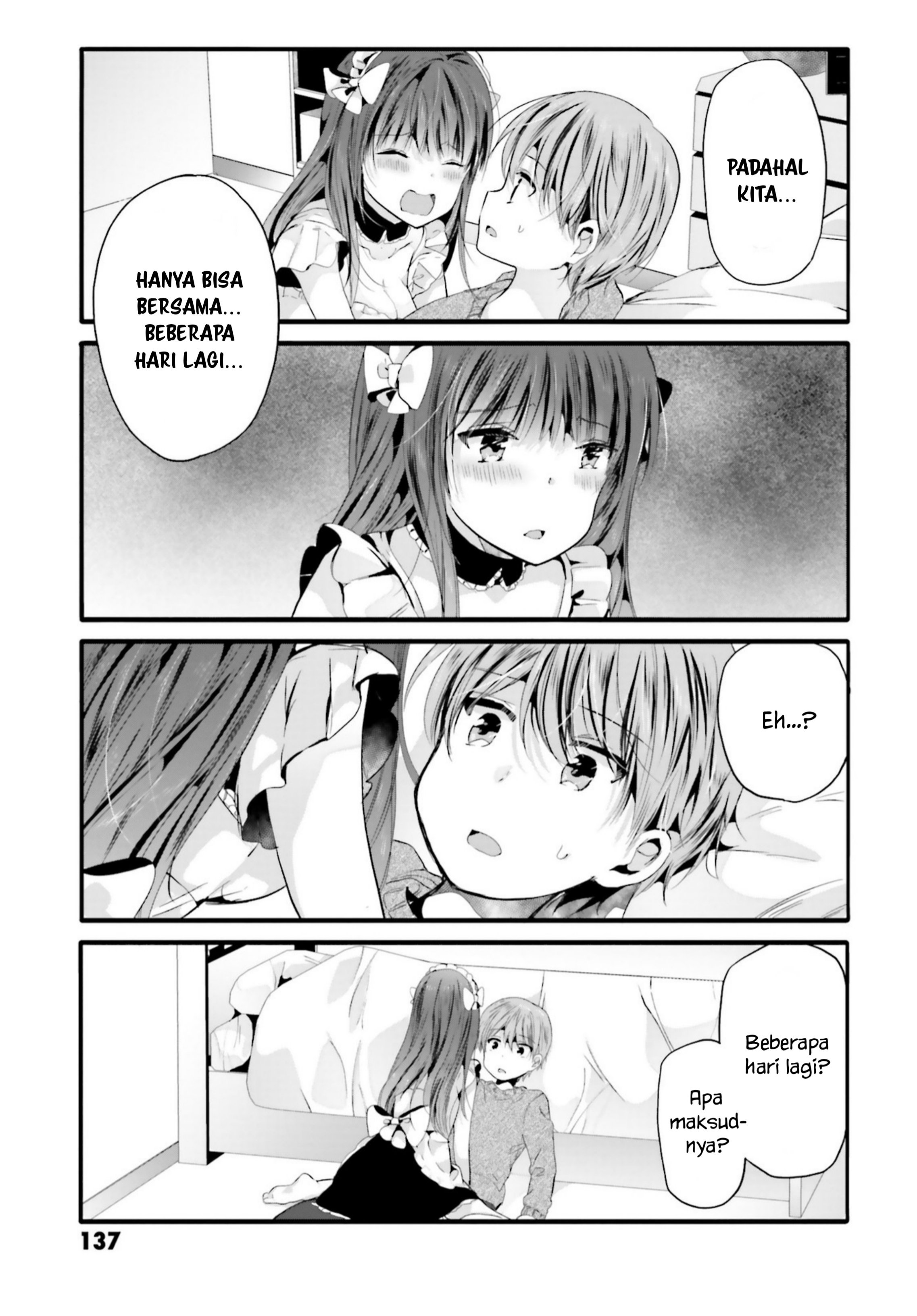 Uchi no Hentai Maid ni Osowareteru Chapter 96 - halaman 8