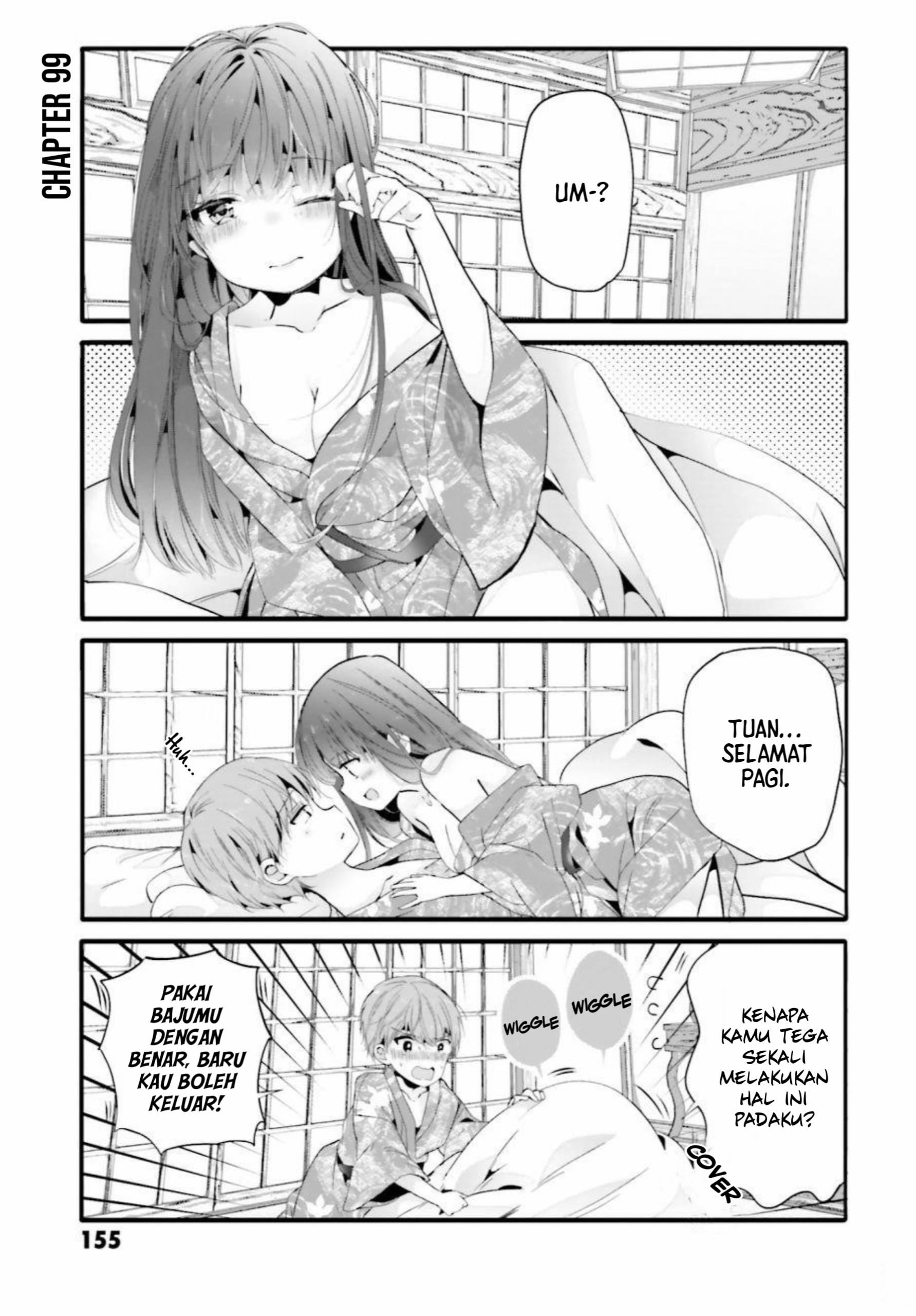 Uchi no Hentai Maid ni Osowareteru Chapter 99 - halaman 2